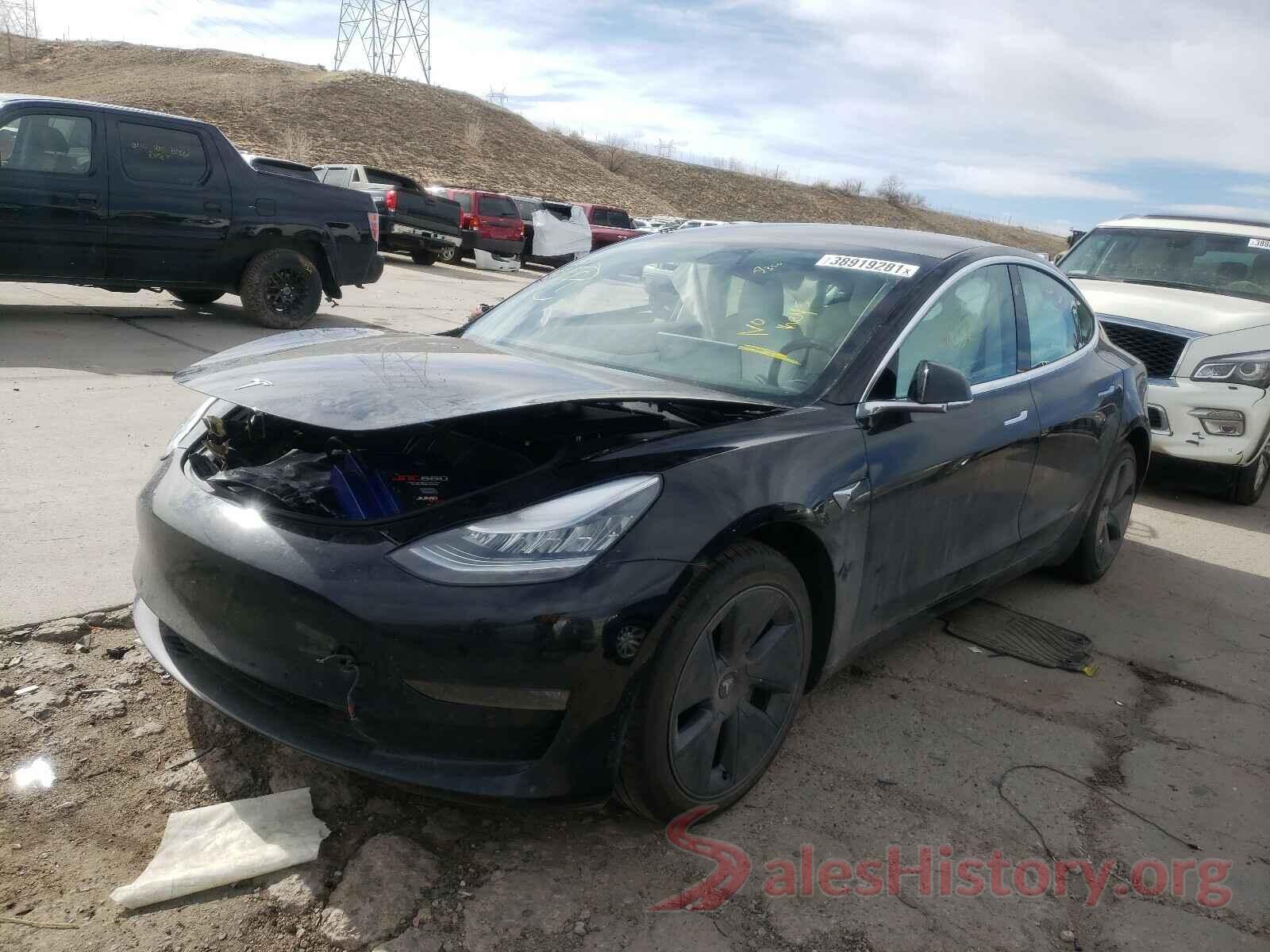 5YJ3E1EB0KF437788 2019 TESLA MODEL 3