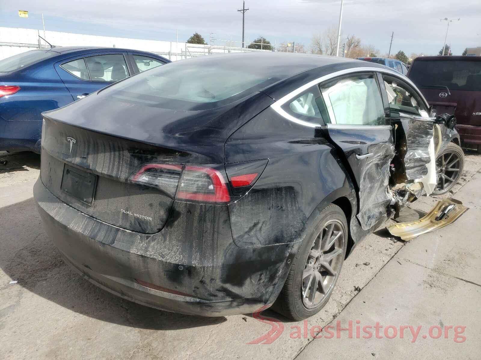 5YJ3E1EB0KF437788 2019 TESLA MODEL 3