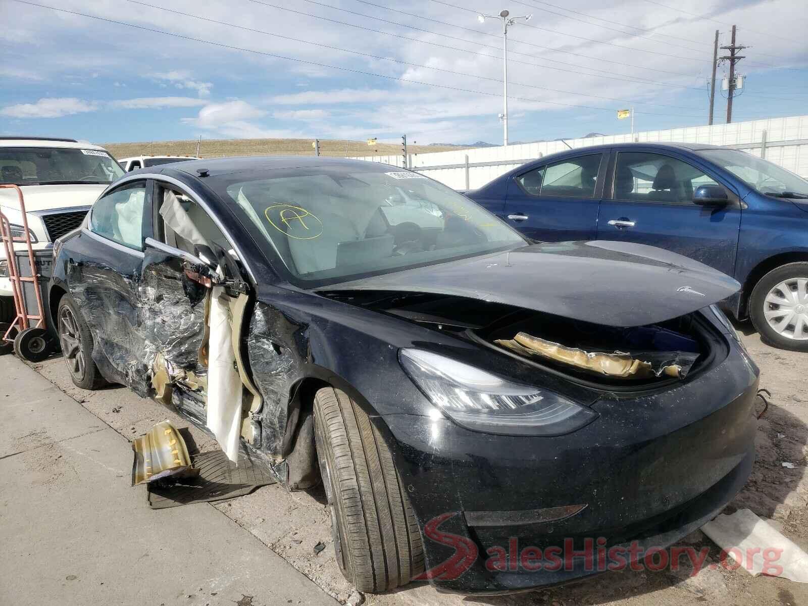 5YJ3E1EB0KF437788 2019 TESLA MODEL 3