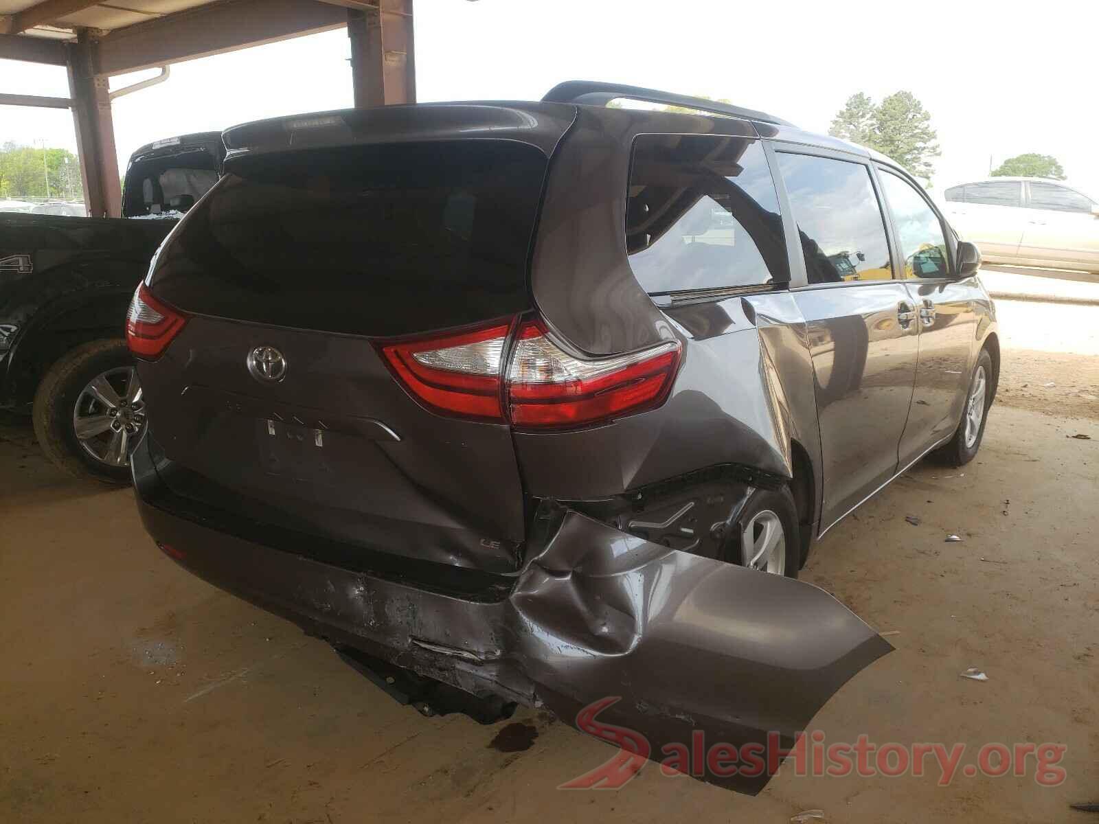 5TDKZ3DC3HS834597 2017 TOYOTA SIENNA