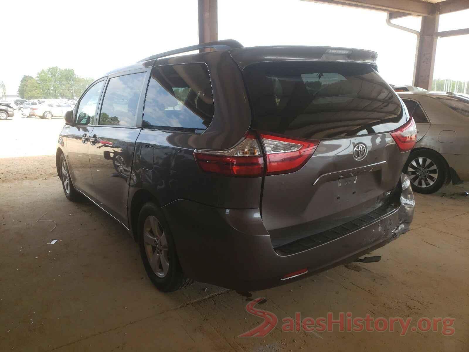 5TDKZ3DC3HS834597 2017 TOYOTA SIENNA