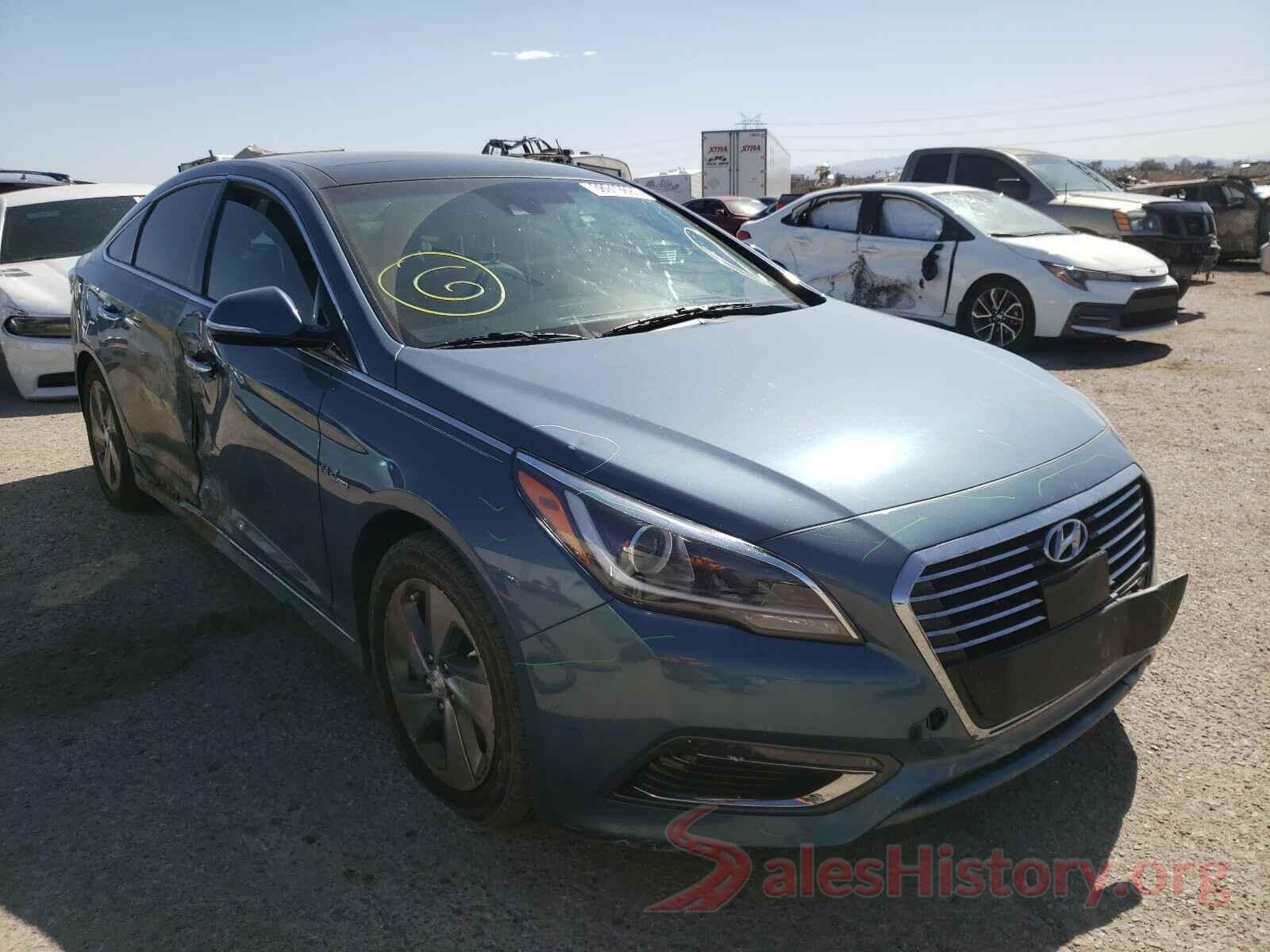 KMHE34L10GA009757 2016 HYUNDAI SONATA