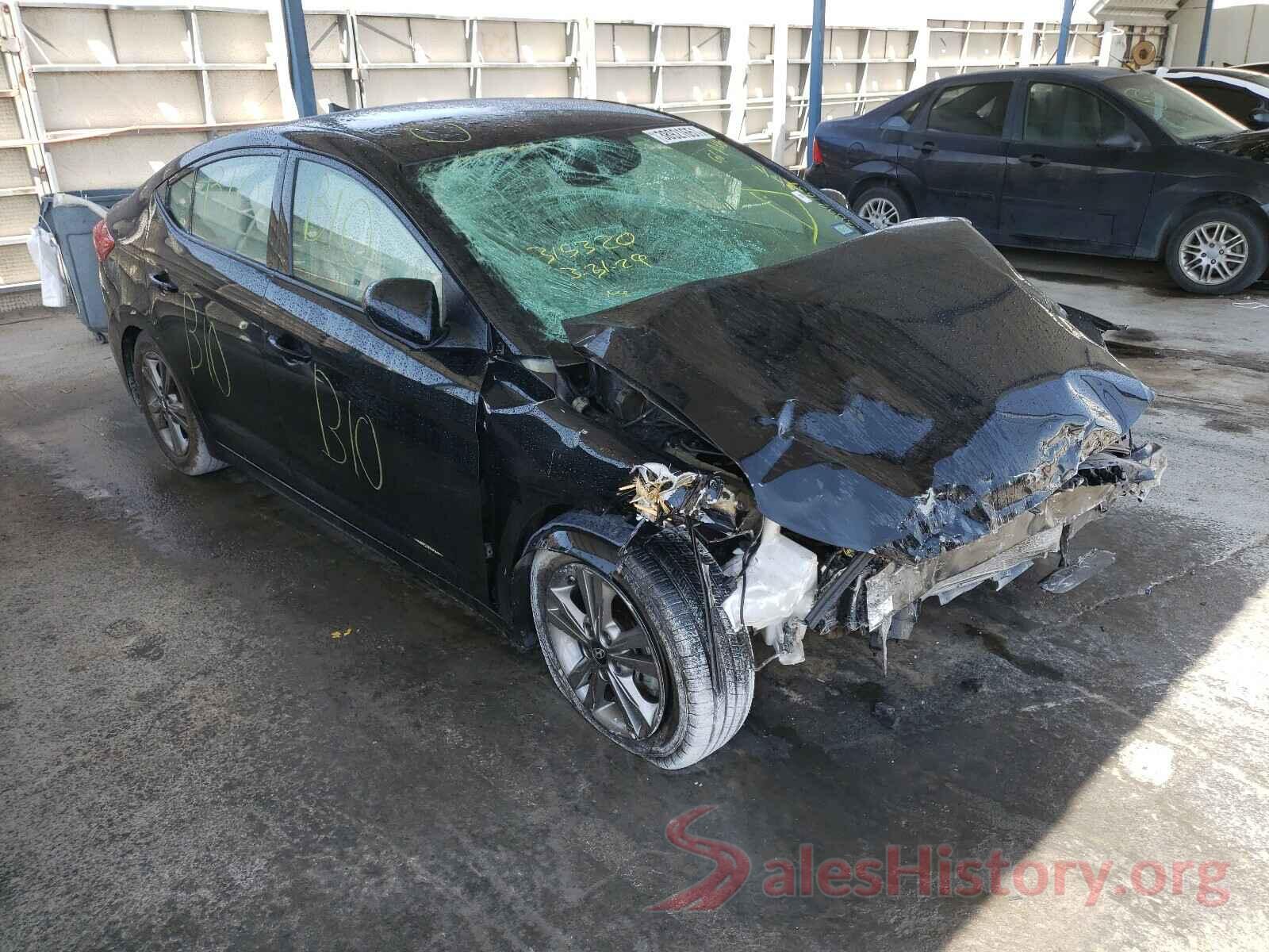 5NPD84LF0JH292593 2018 HYUNDAI ELANTRA