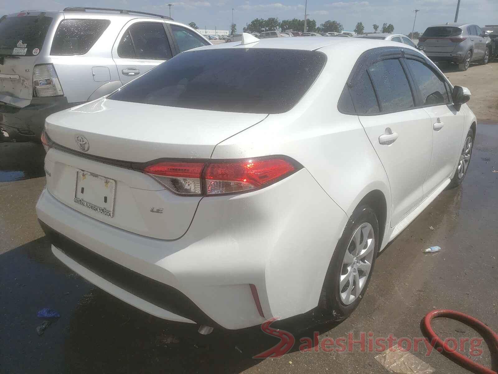 JTDEPMAE6MJ157471 2020 TOYOTA COROLLA