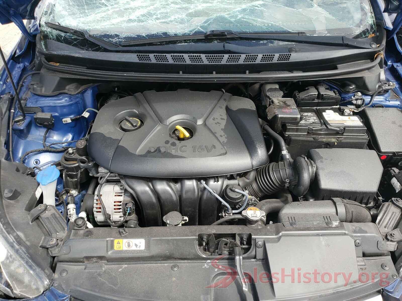 5NPDH4AE9GH736010 2016 HYUNDAI ELANTRA