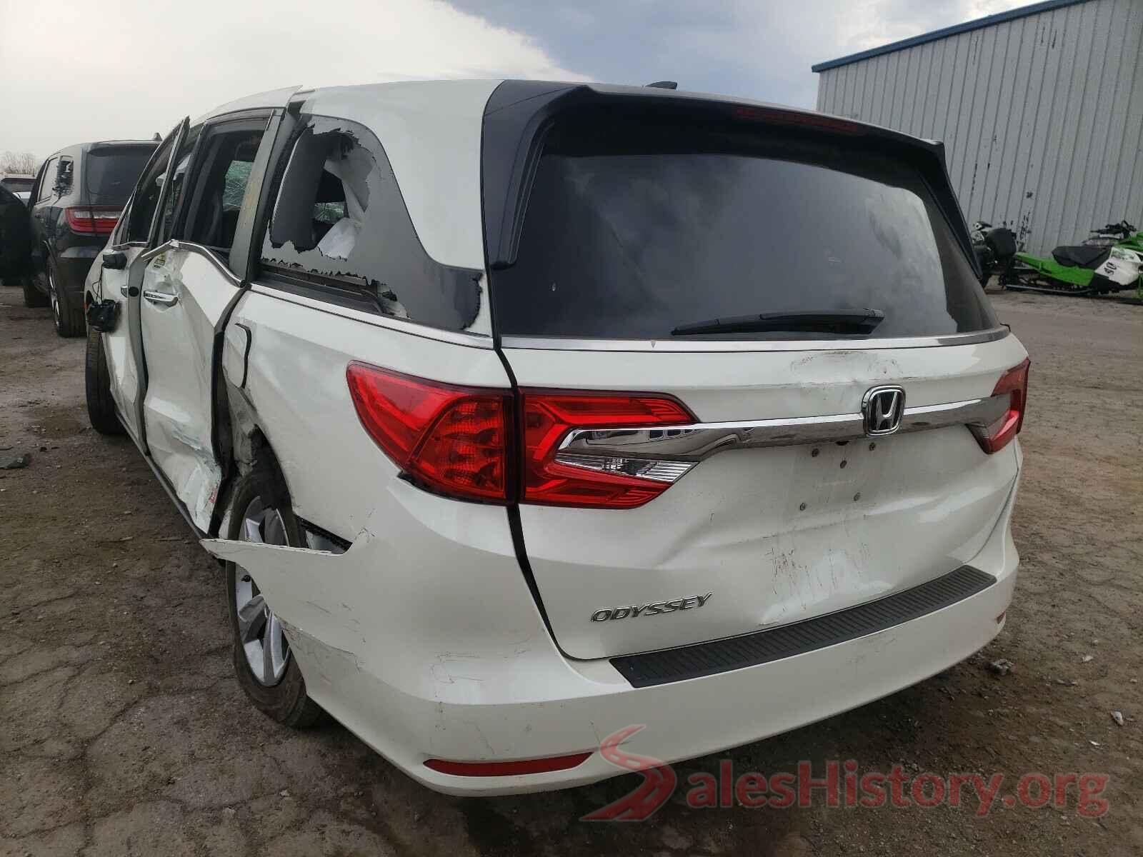 5FNRL6H78KB119857 2019 HONDA ODYSSEY