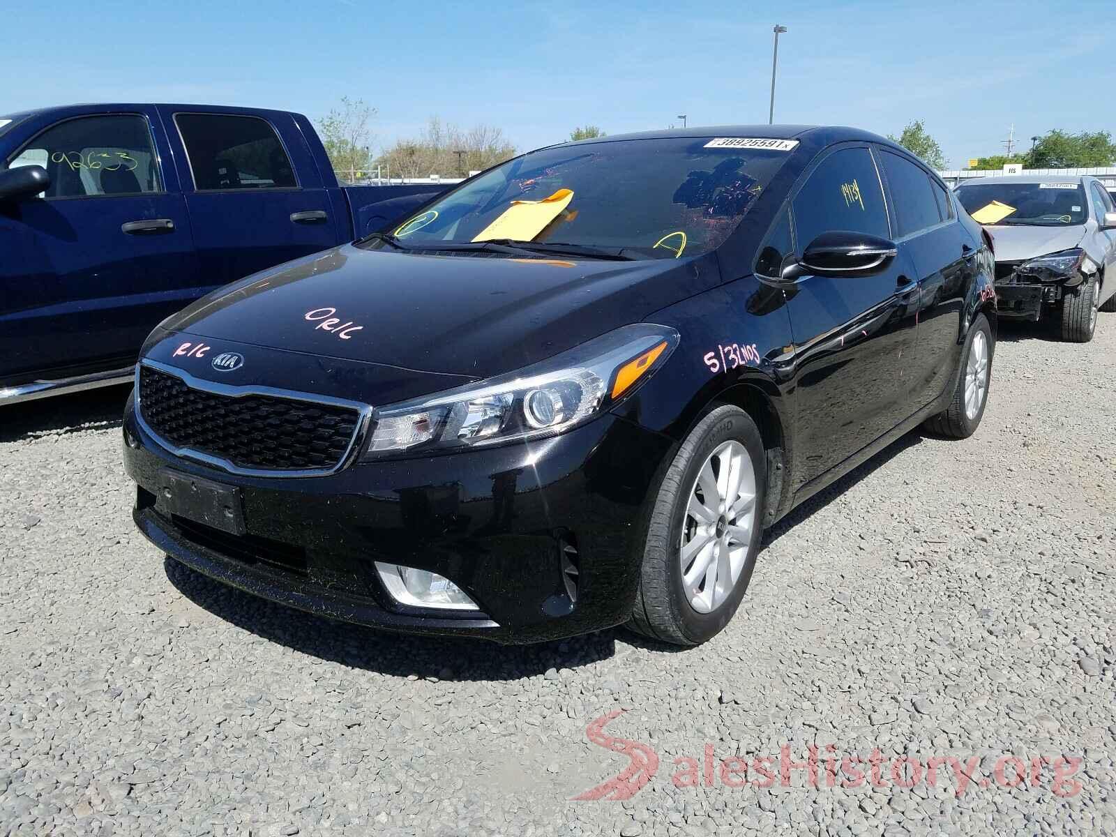 3KPFL4A70HE023706 2017 KIA FORTE