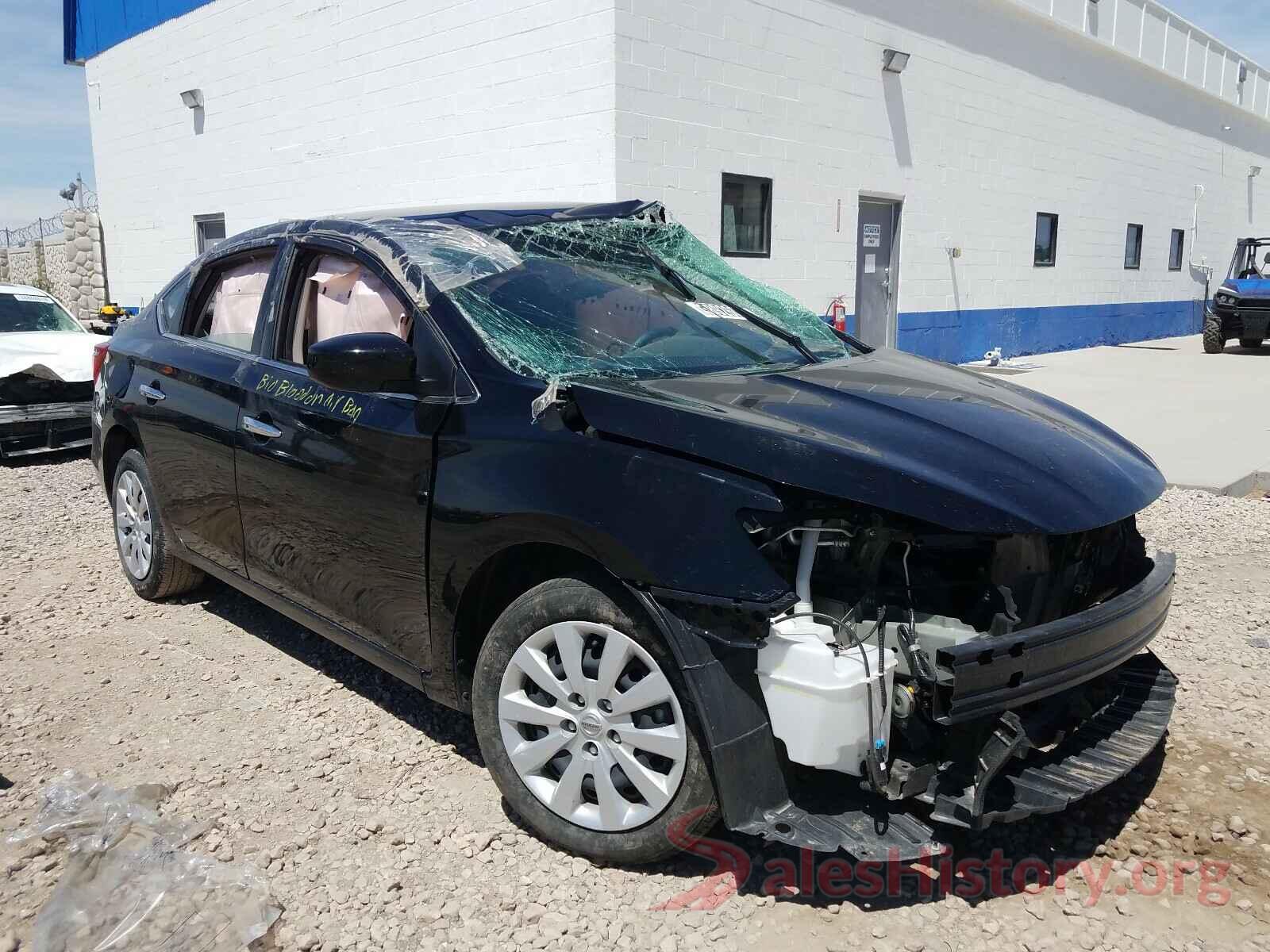 3N1AB7AP1KY343222 2019 NISSAN SENTRA