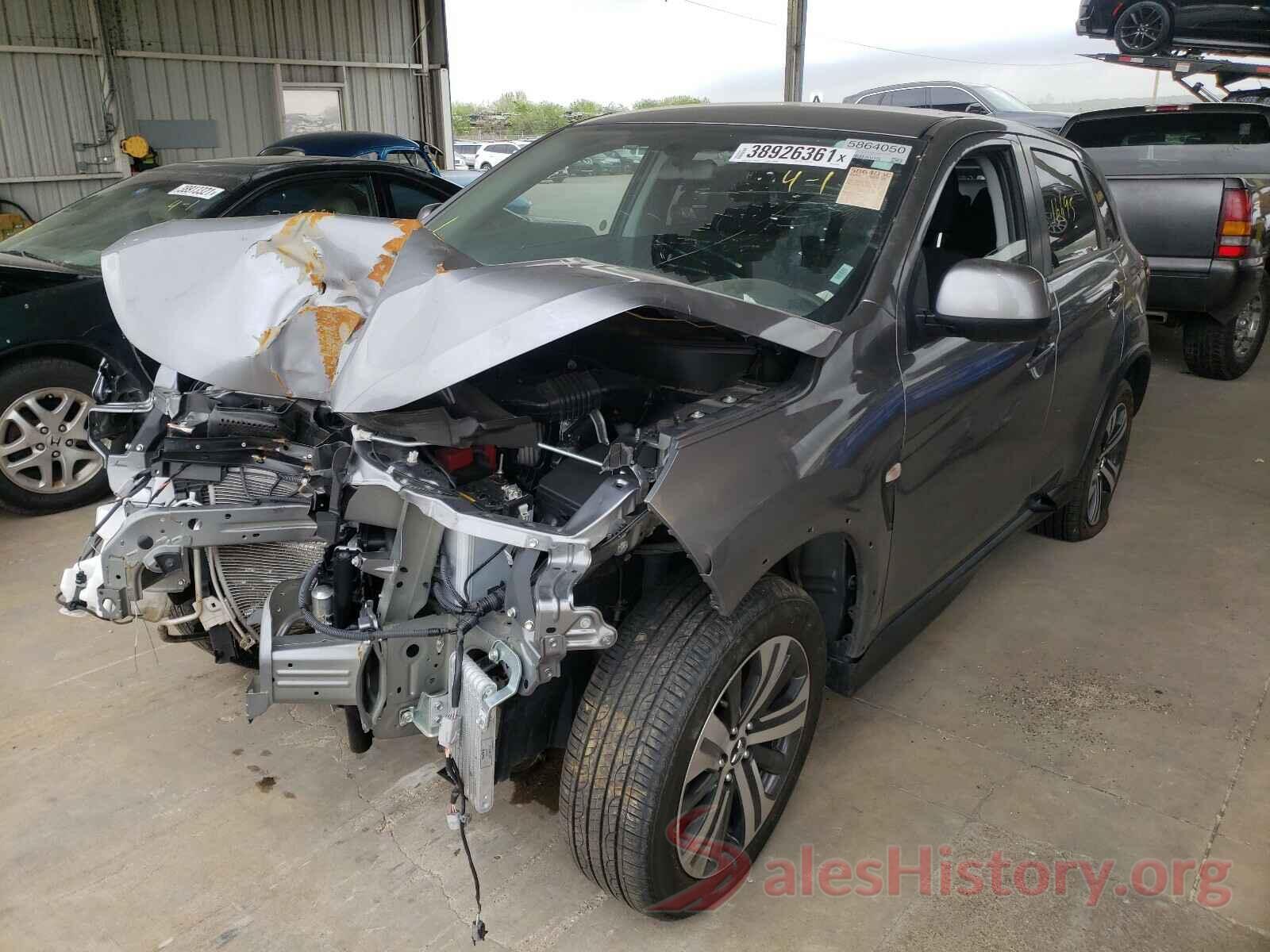 JA4AP3AU7LU021406 2020 MITSUBISHI OUTLANDER