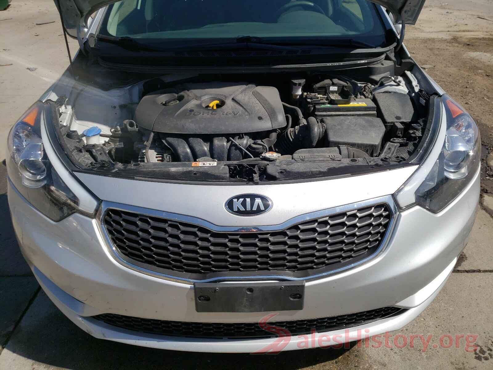 KNAFX4A65G5519460 2016 KIA FORTE