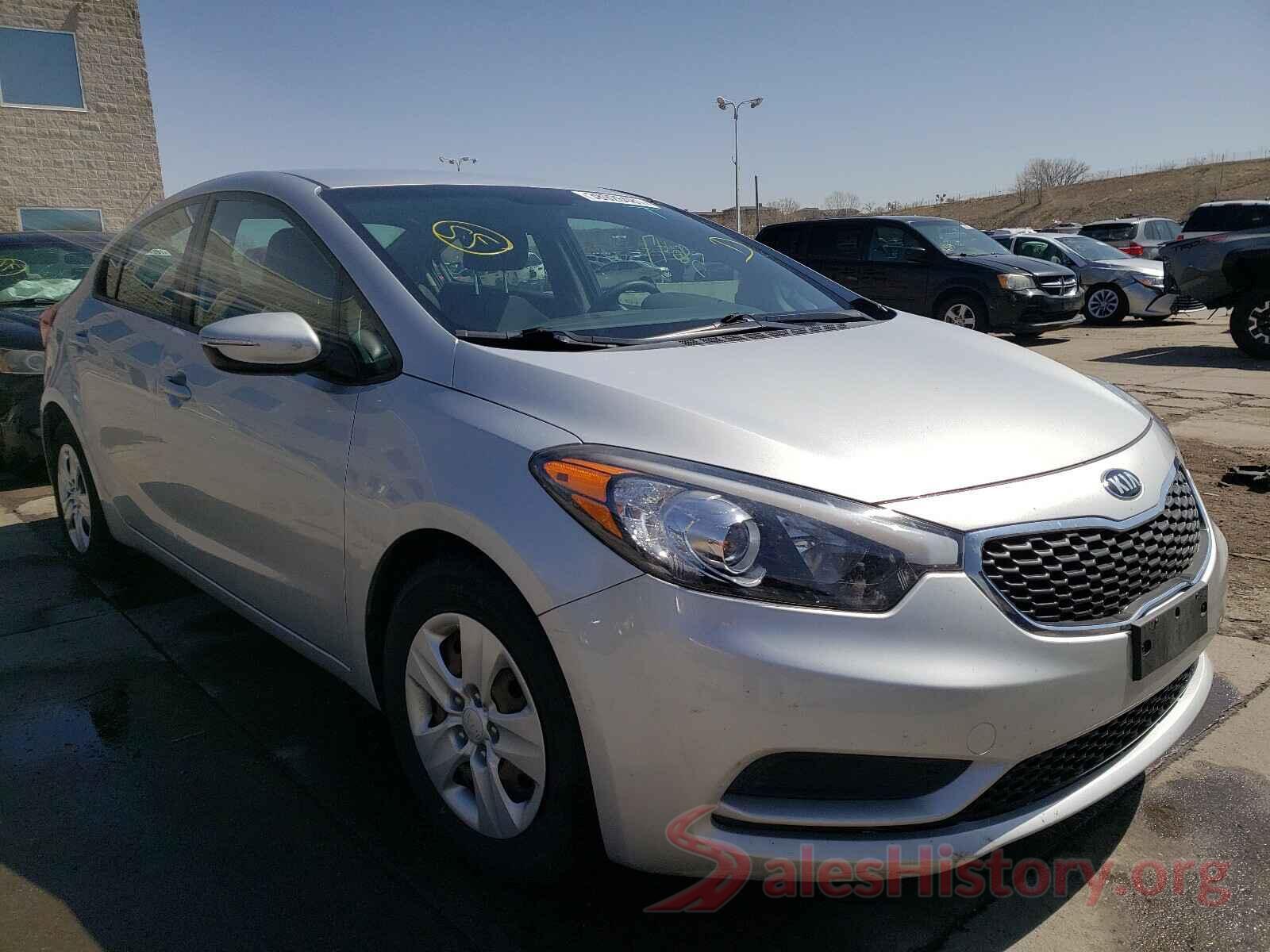 KNAFX4A65G5519460 2016 KIA FORTE