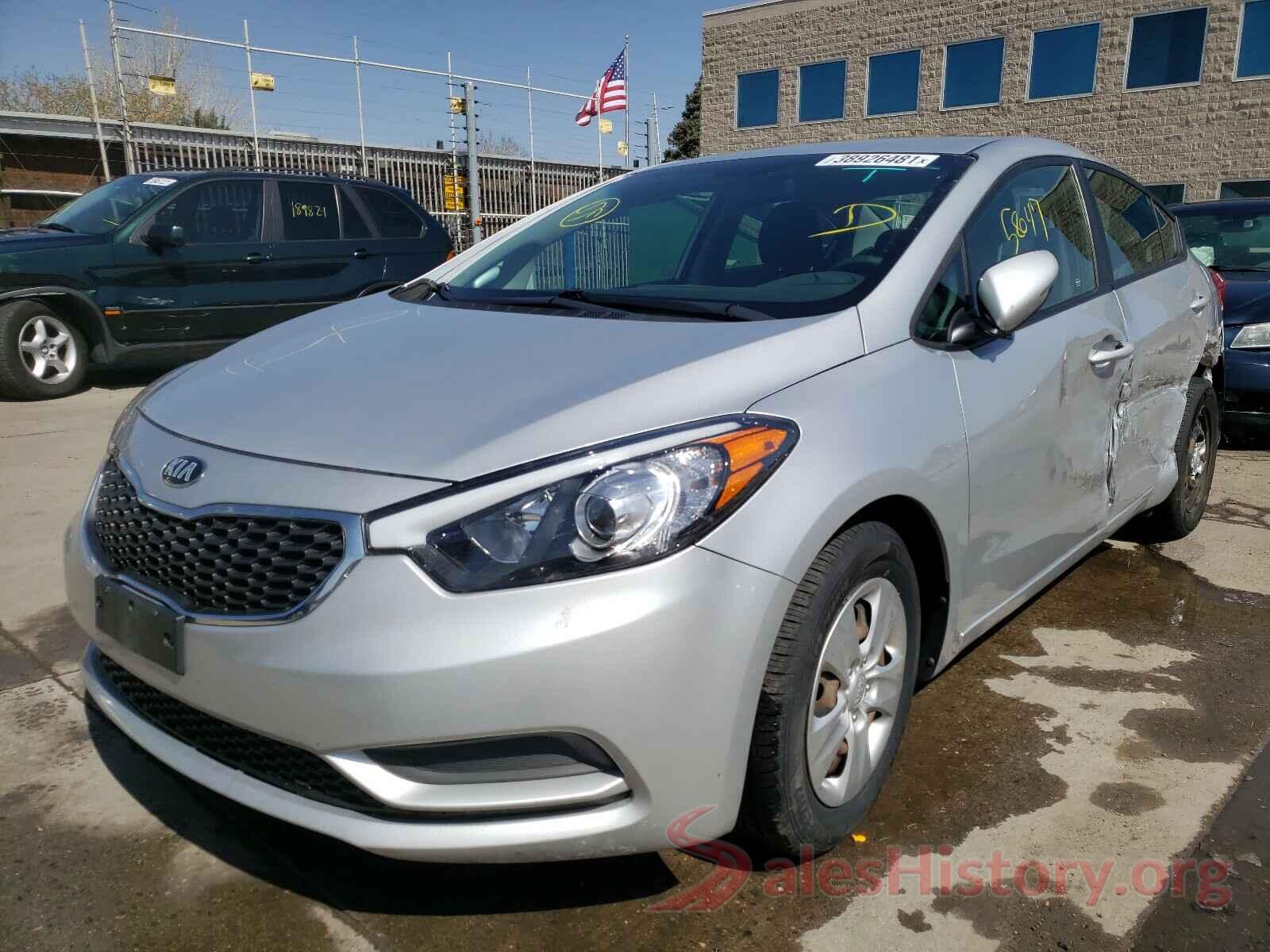 KNAFX4A65G5519460 2016 KIA FORTE