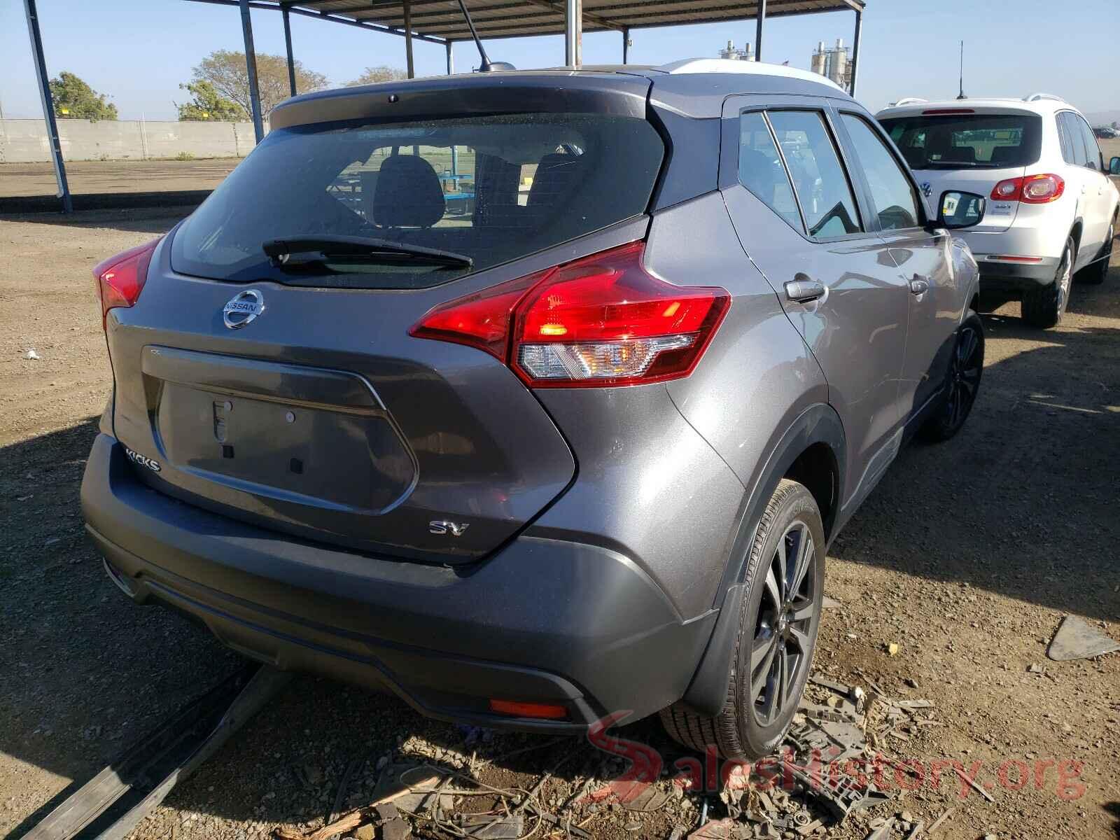 3N1CP5CU4KL497678 2019 NISSAN KICKS