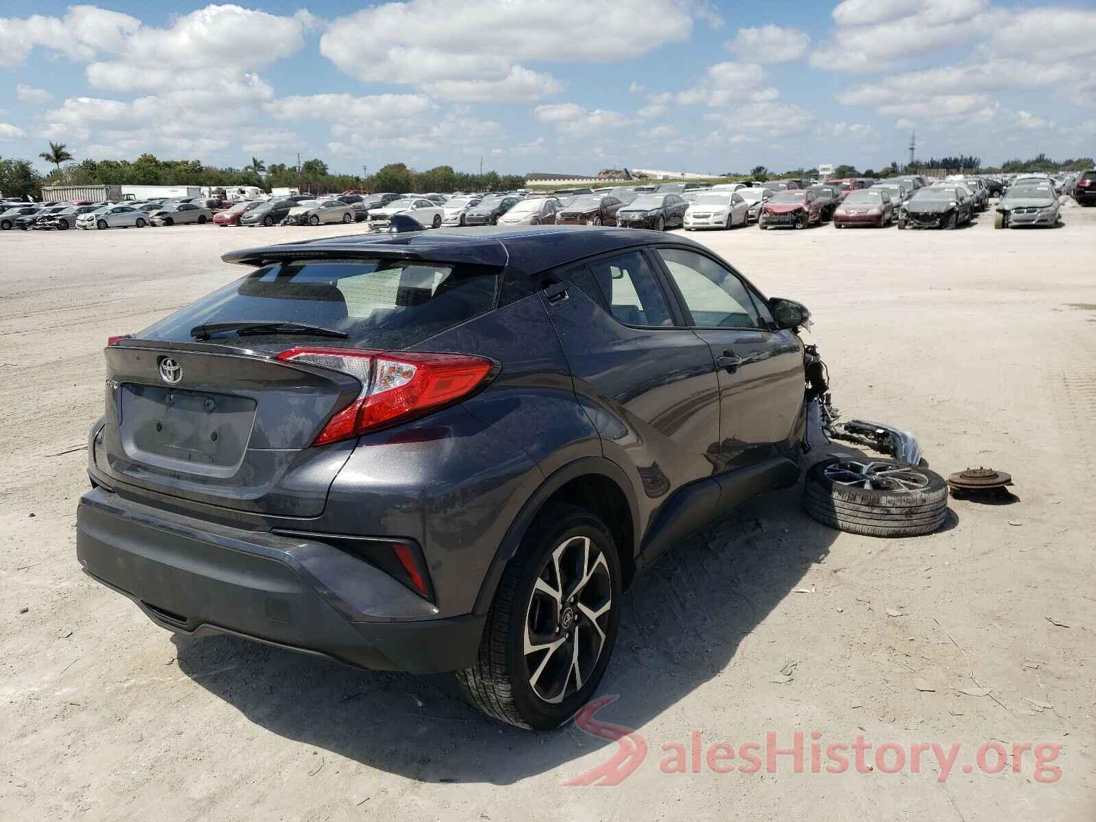 NMTKHMBX5KR076878 2019 TOYOTA C-HR