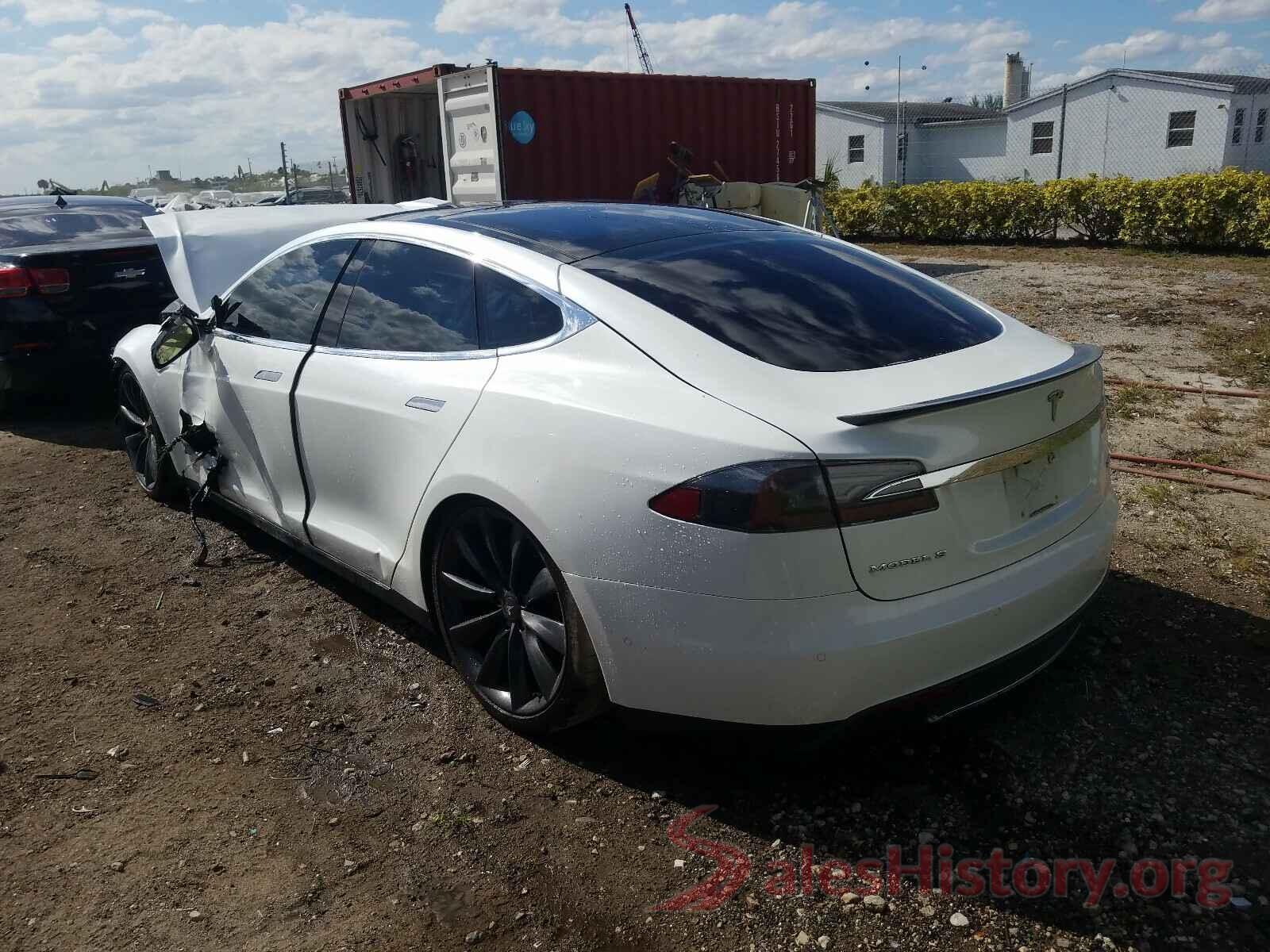 5YJSA1H22EFP55046 2014 TESLA MODEL S