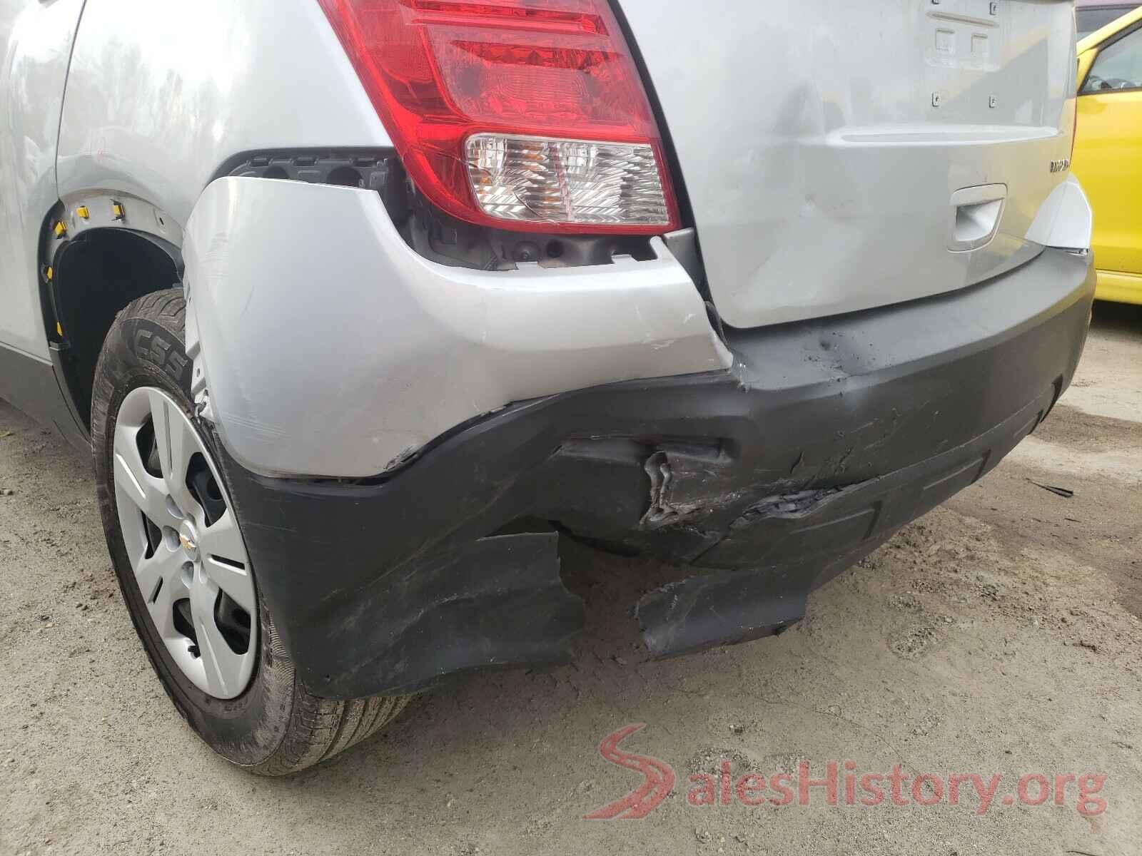 KL7CJKSB8GB762203 2016 CHEVROLET TRAX