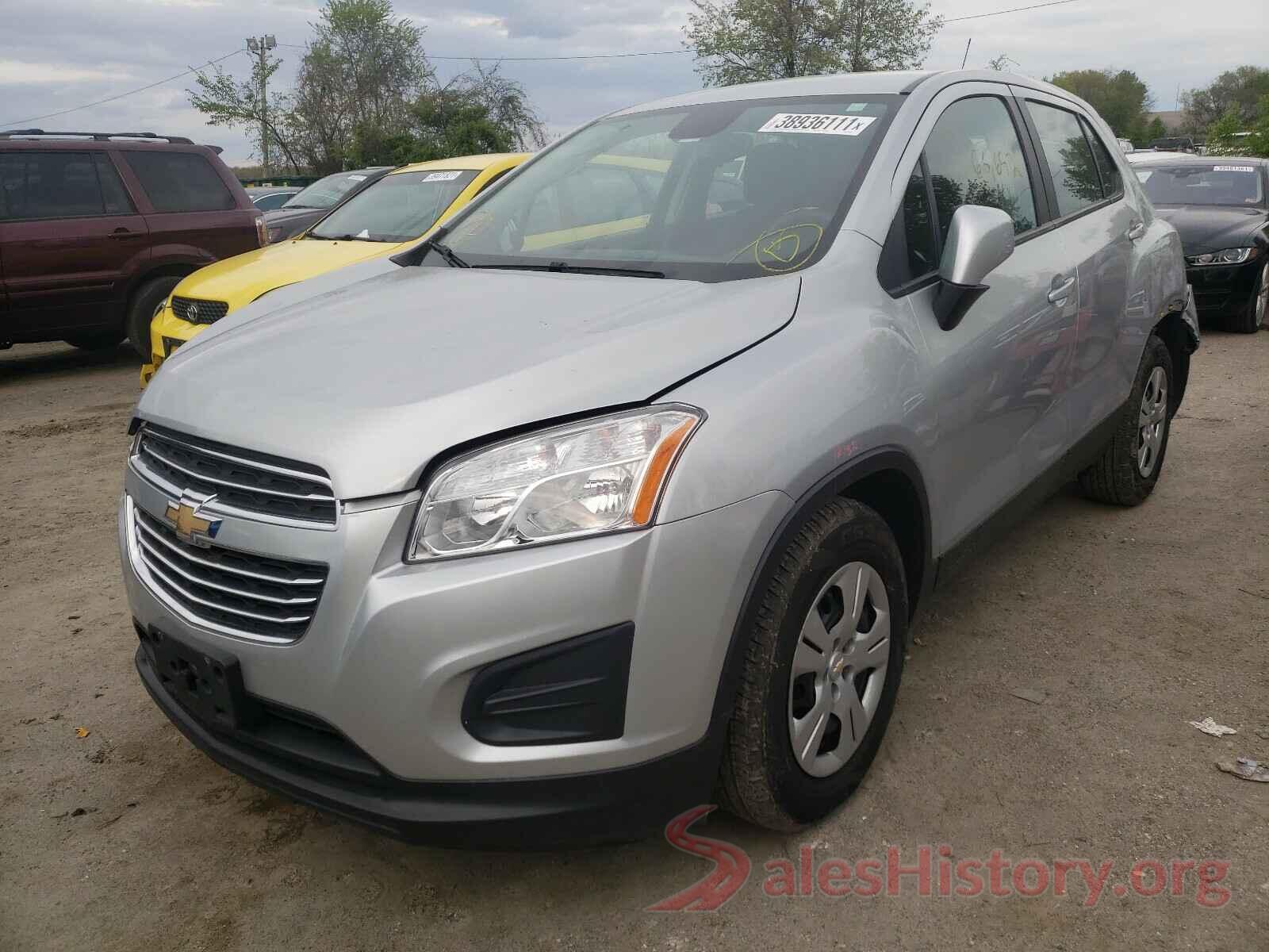 KL7CJKSB8GB762203 2016 CHEVROLET TRAX