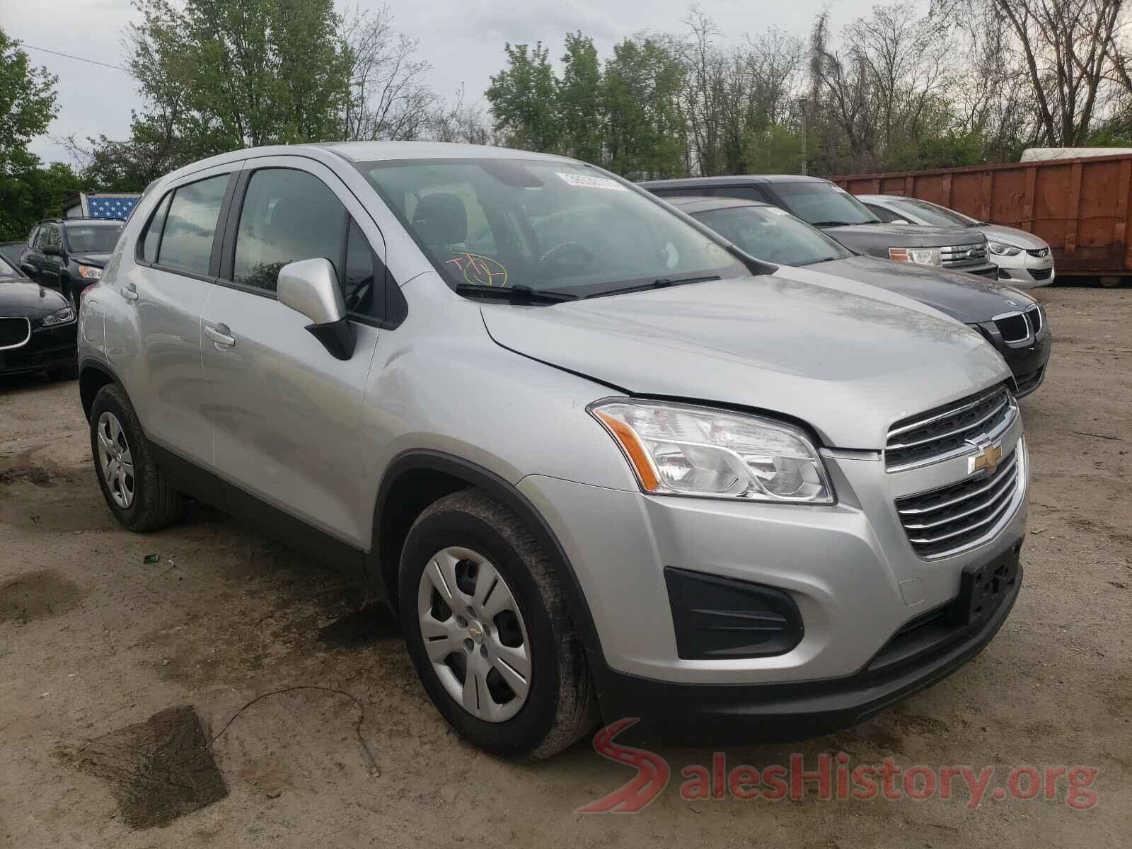 KL7CJKSB8GB762203 2016 CHEVROLET TRAX