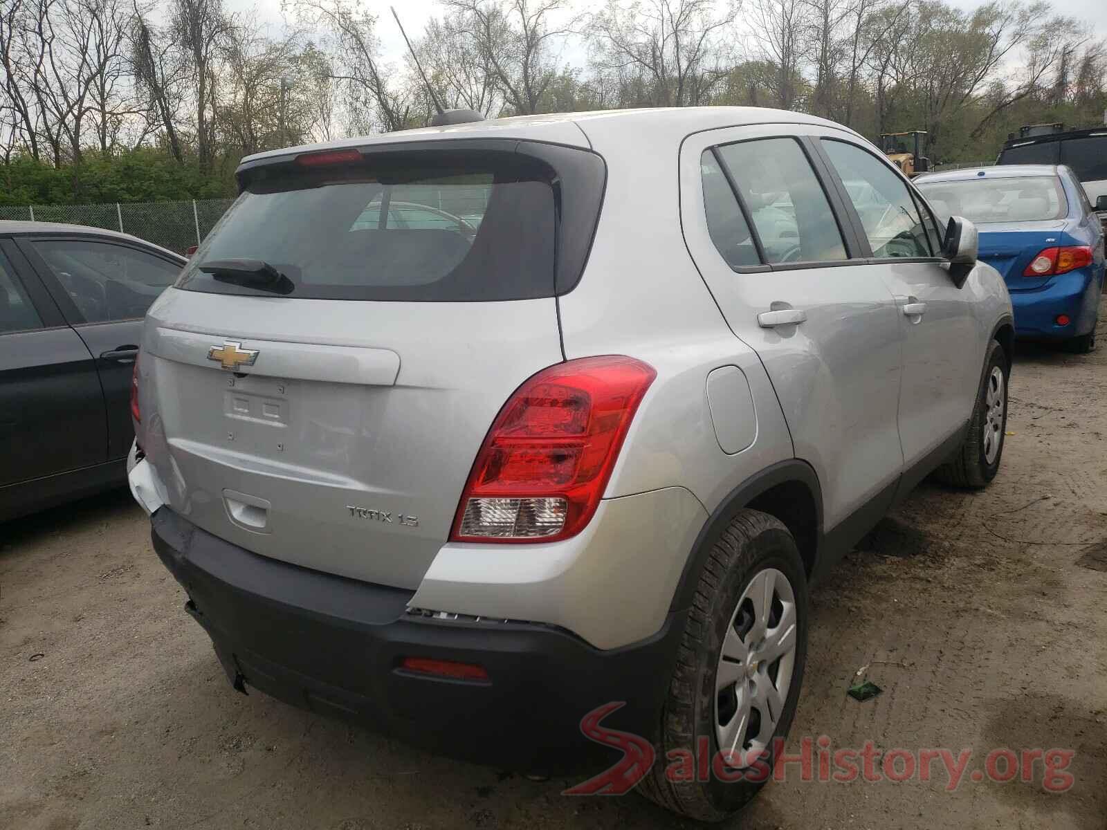 KL7CJKSB8GB762203 2016 CHEVROLET TRAX