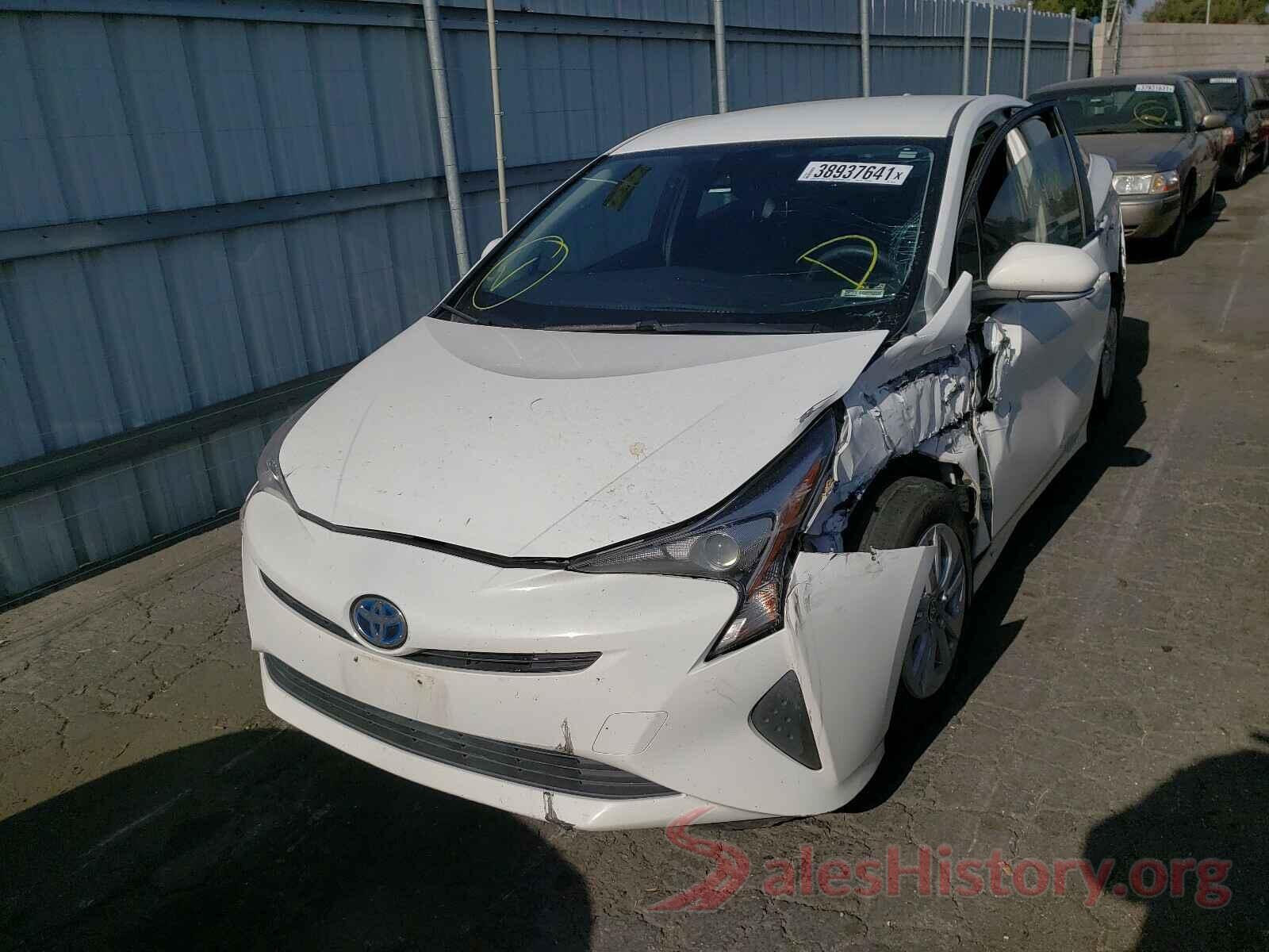 JTDKBRFU4H3040125 2017 TOYOTA PRIUS