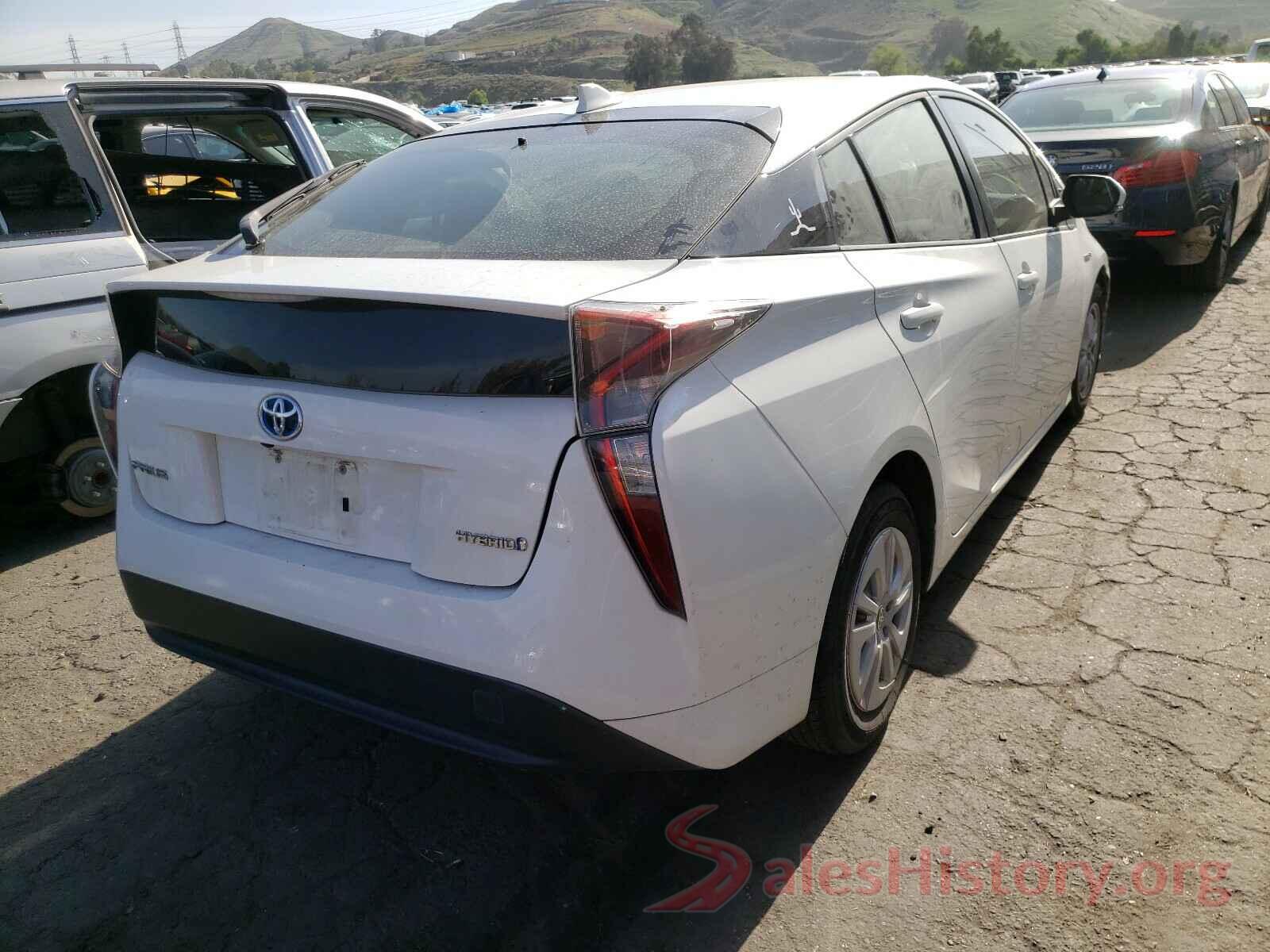 JTDKBRFU4H3040125 2017 TOYOTA PRIUS