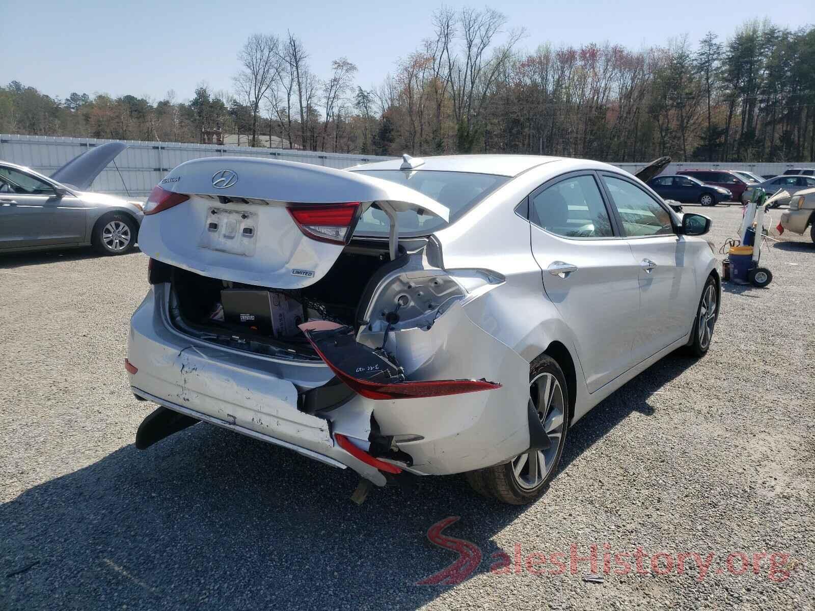 5NPDH4AE9GH674480 2016 HYUNDAI ELANTRA