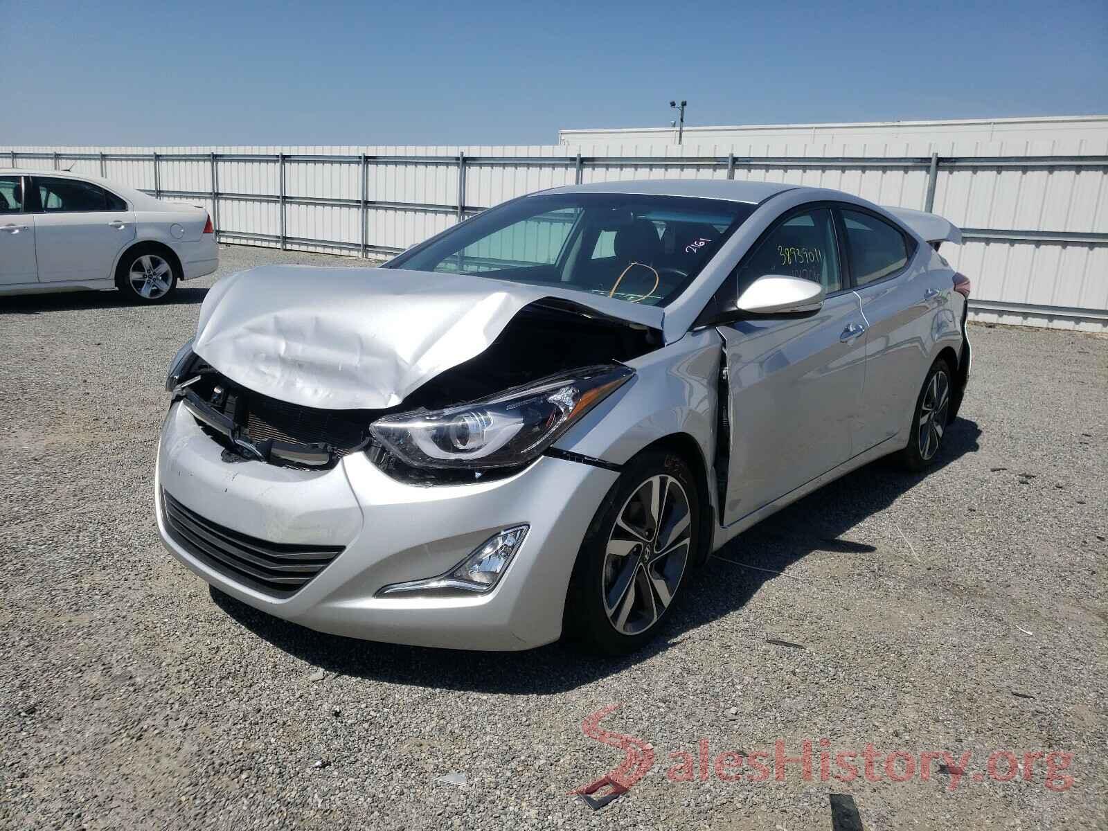 5NPDH4AE9GH674480 2016 HYUNDAI ELANTRA