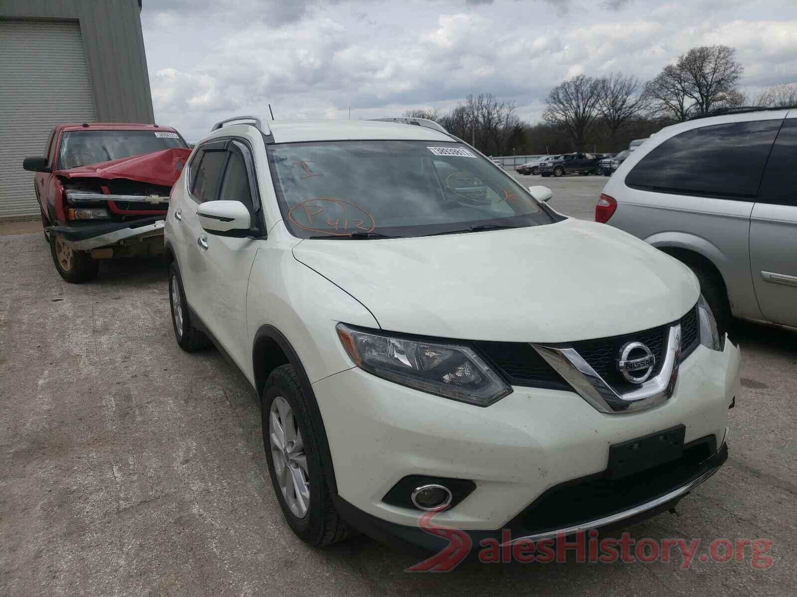 KNMAT2MV8GP695357 2016 NISSAN ROGUE