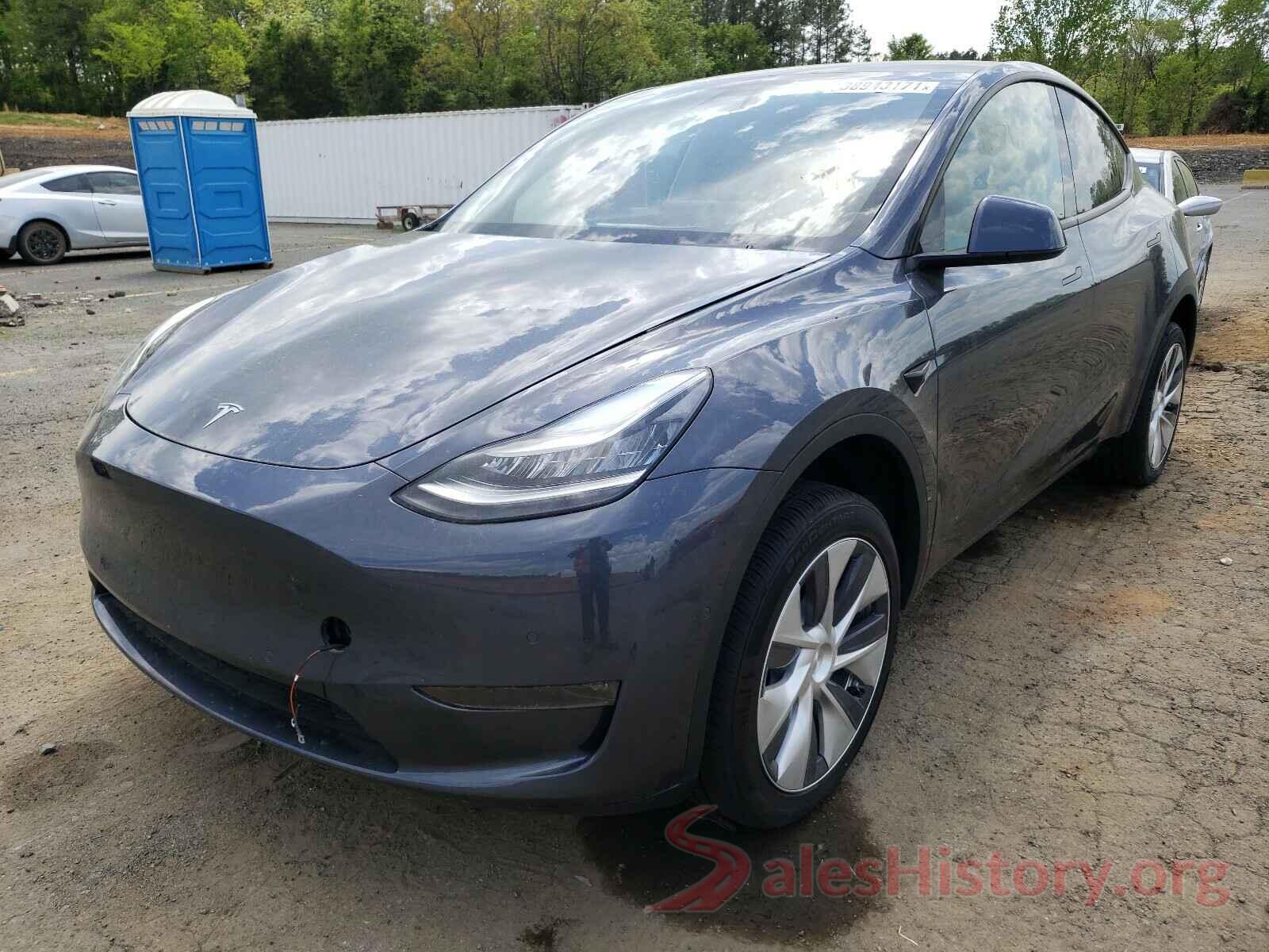 5YJYGDEE3LF025989 2020 TESLA MODEL Y