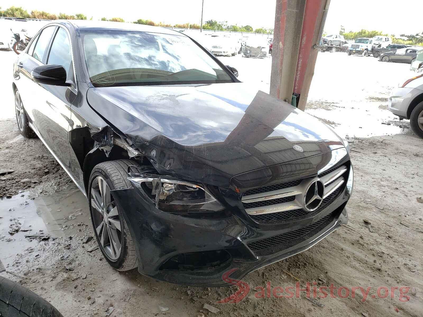 55SWF4JB2GU114348 2016 MERCEDES-BENZ C CLASS