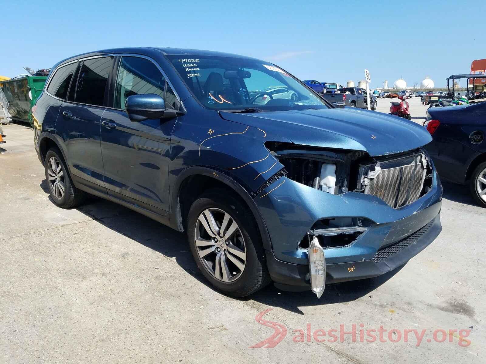 5FNYF5H54GB011769 2016 HONDA PILOT