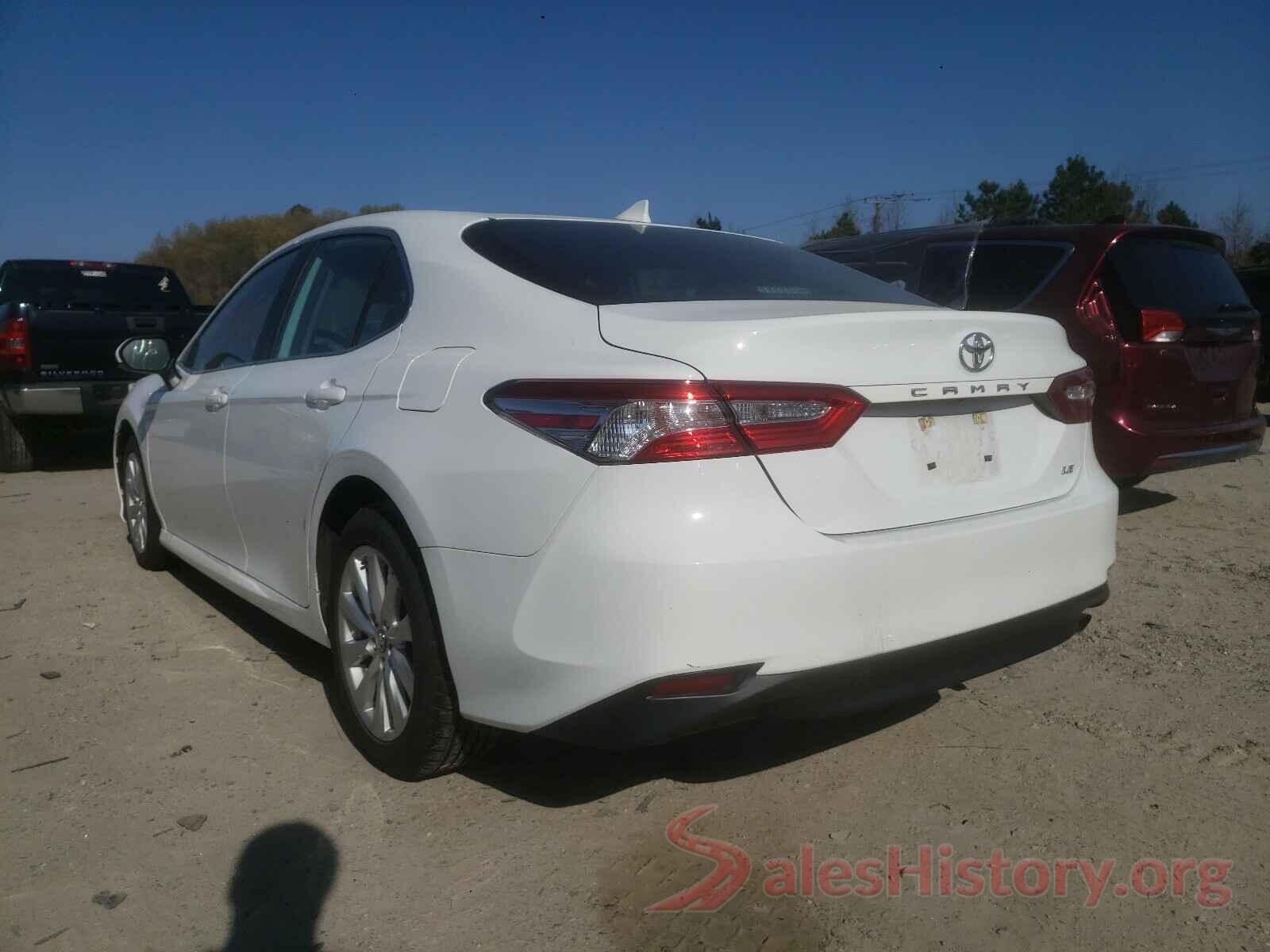 4T1B11HK2KU770581 2019 TOYOTA CAMRY