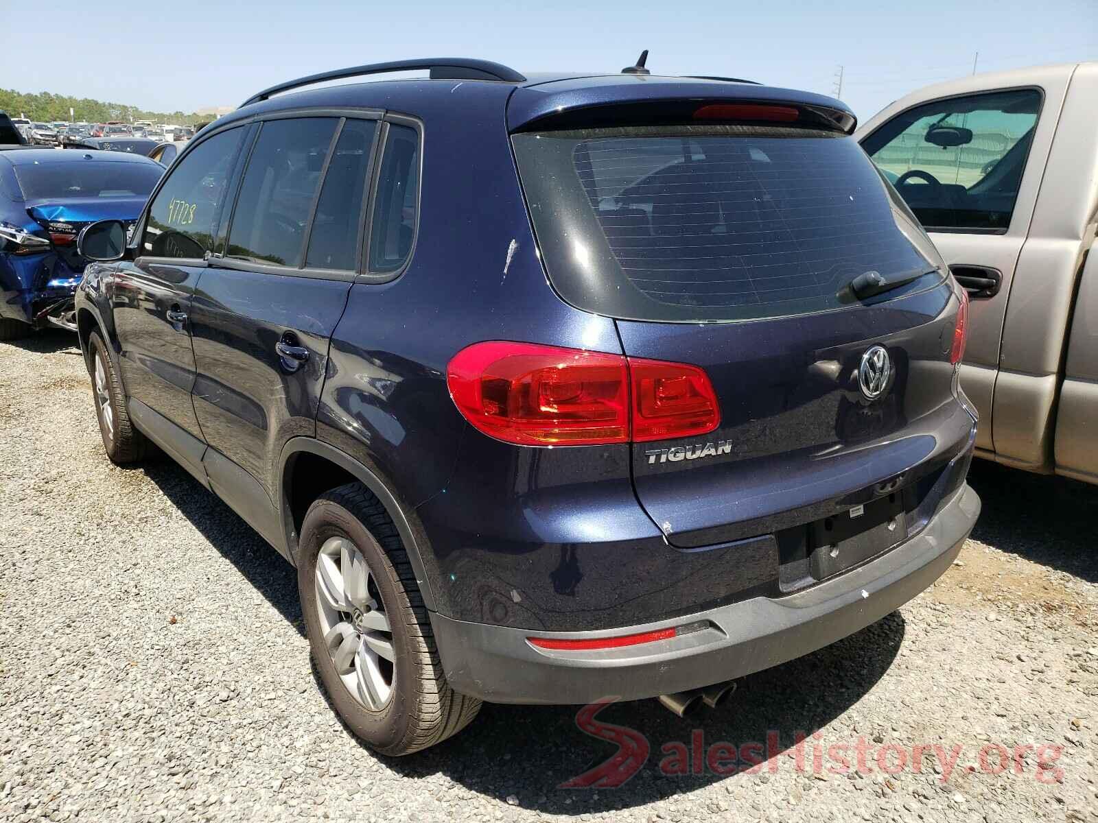 WVGAV7AX1GW617615 2016 VOLKSWAGEN TIGUAN