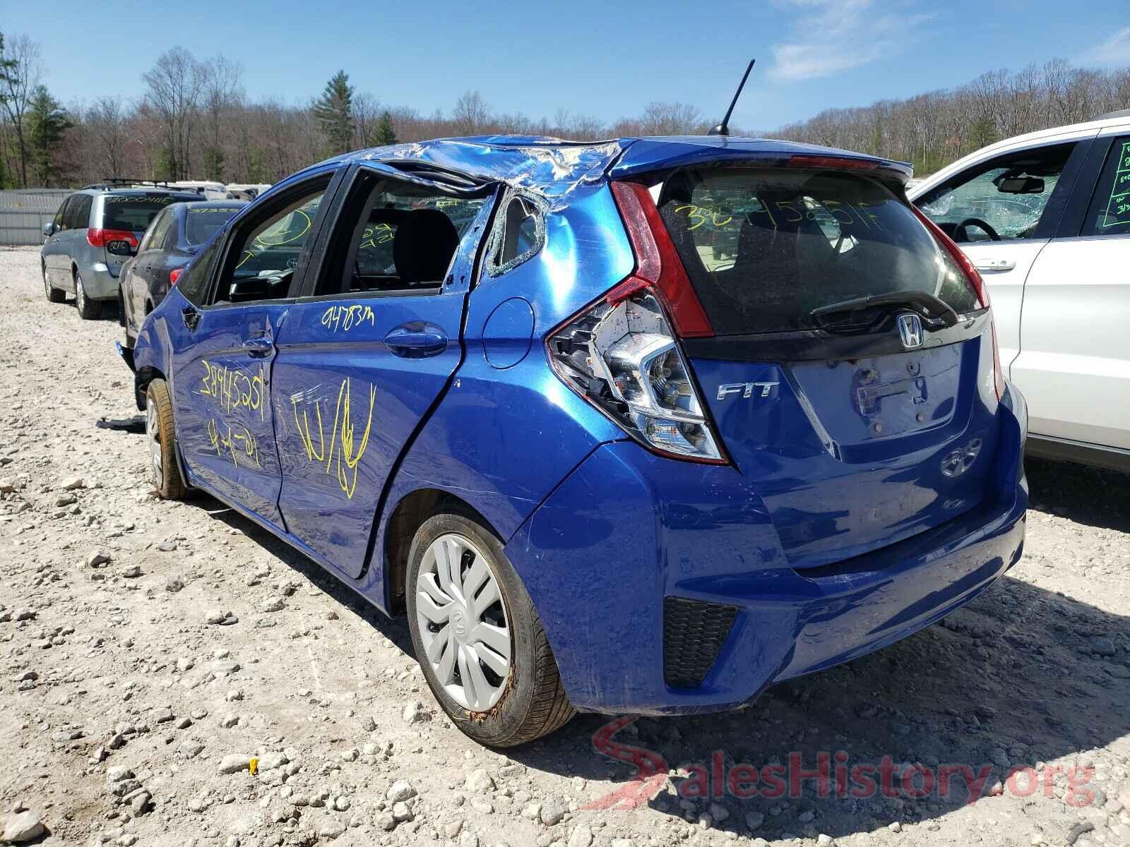 JHMGK5H58GX007414 2016 HONDA FIT