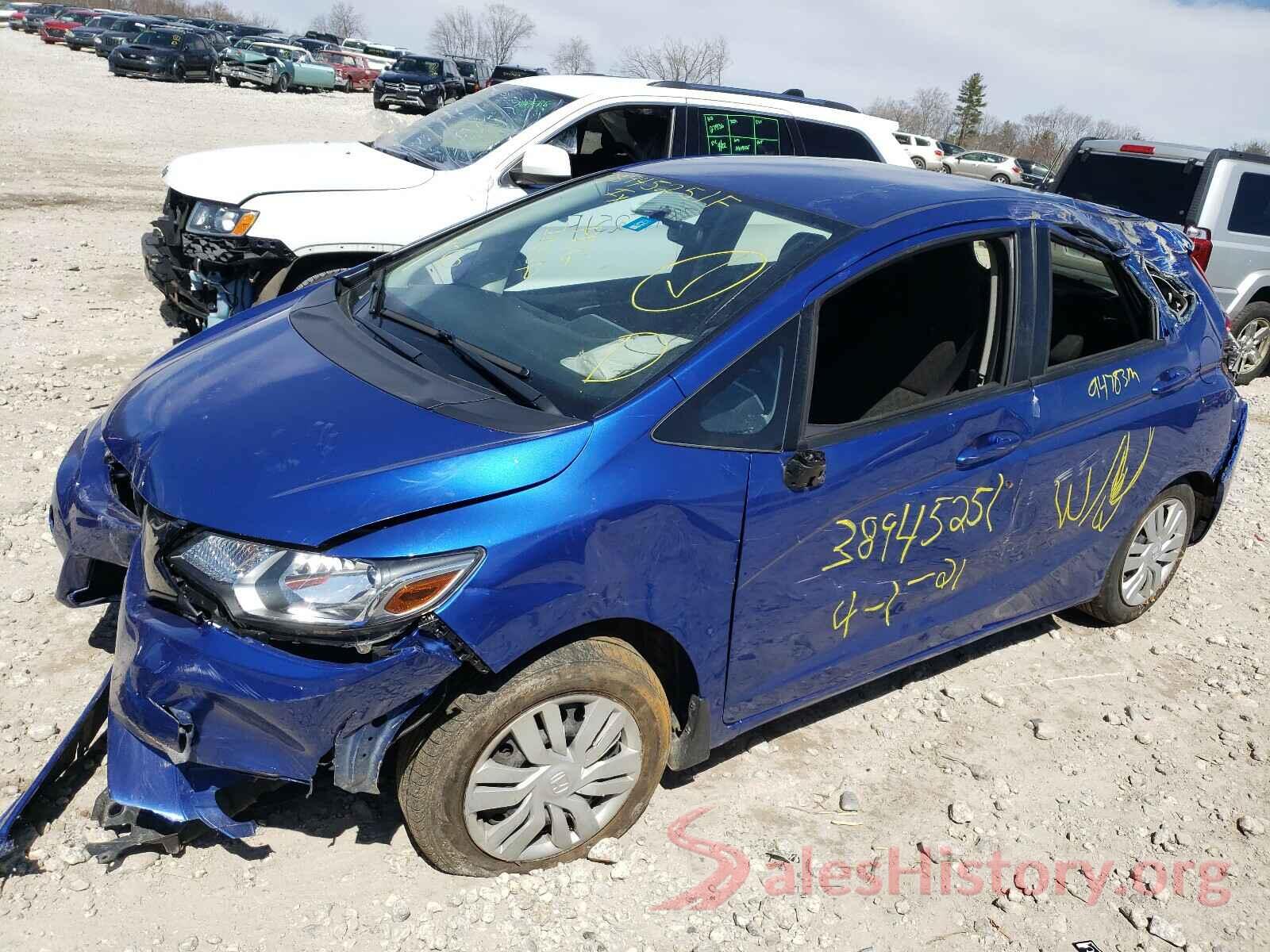 JHMGK5H58GX007414 2016 HONDA FIT