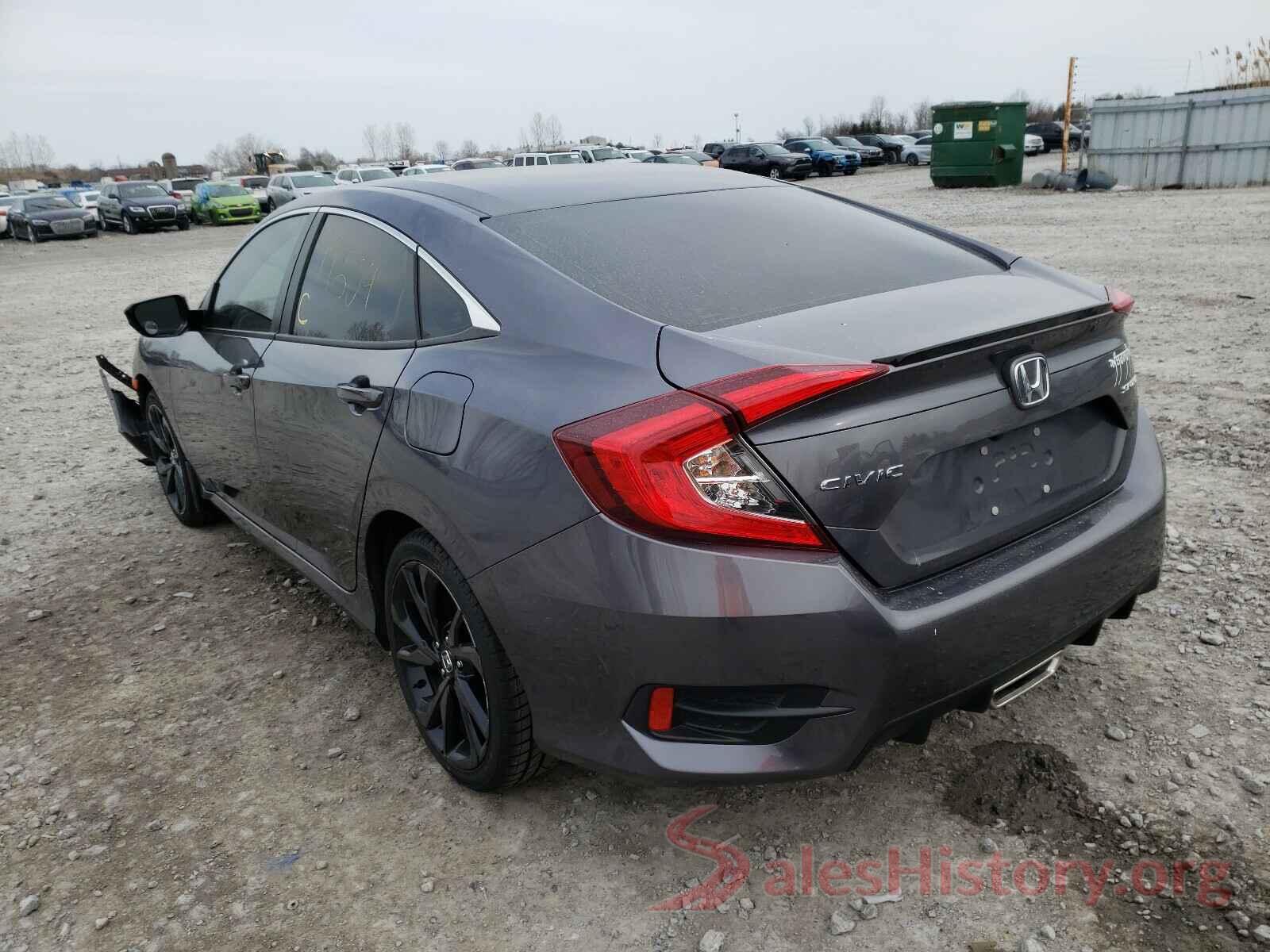 2HGFC2F84LH004855 2020 HONDA CIVIC