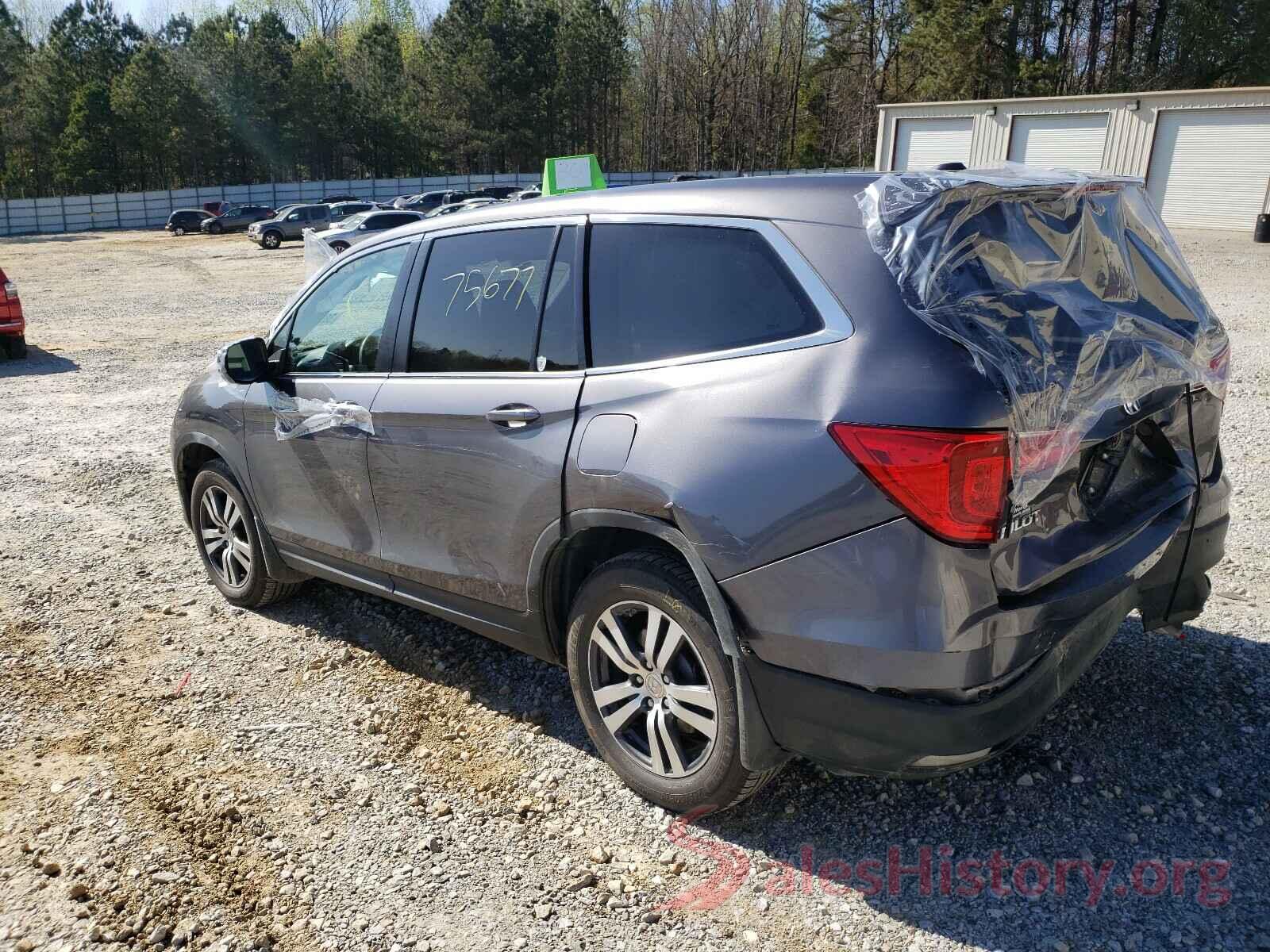 5FNYF5H30HB017553 2017 HONDA PILOT