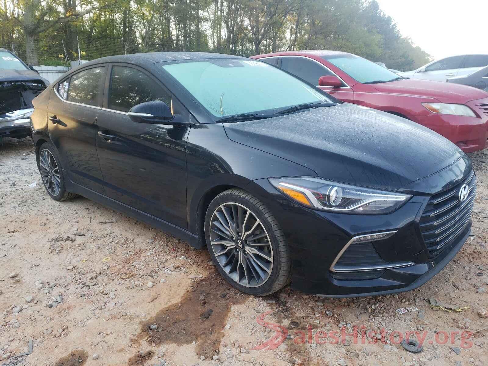 KMHD04LBXJU474842 2018 HYUNDAI ELANTRA