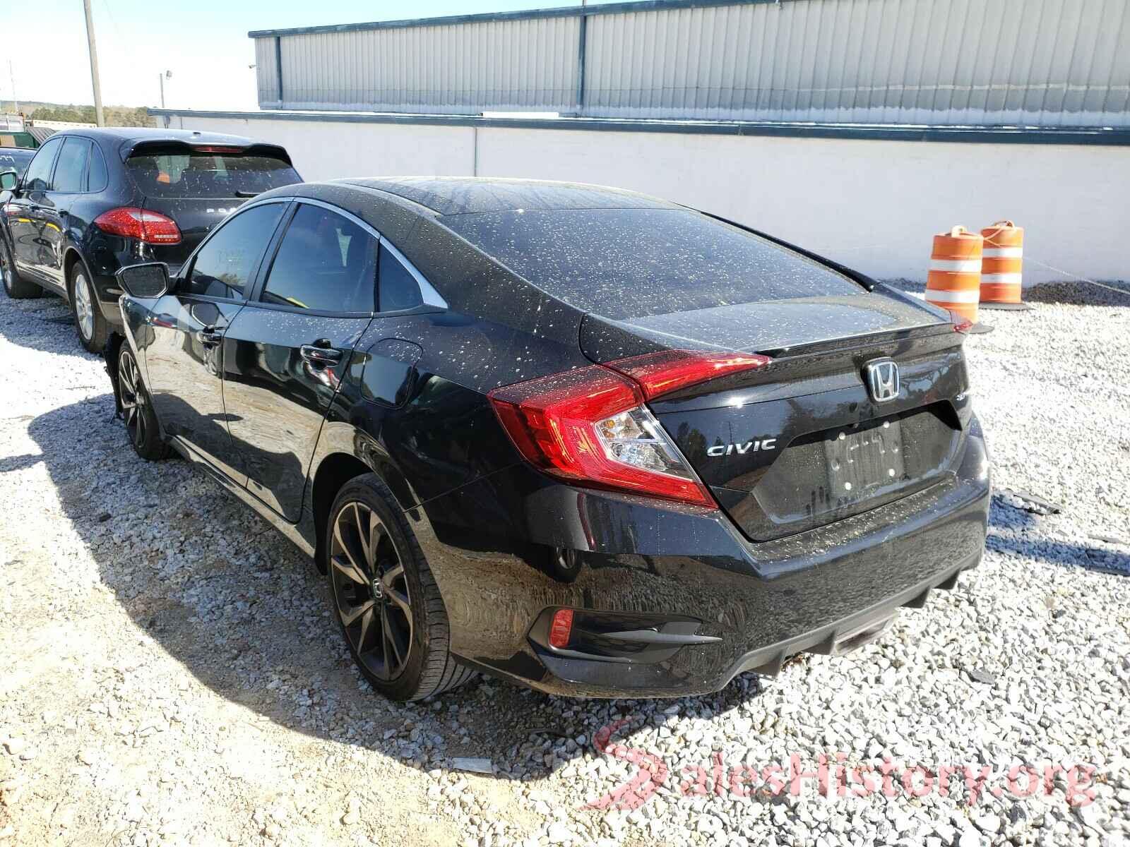 2HGFC2F8XKH577855 2019 HONDA CIVIC