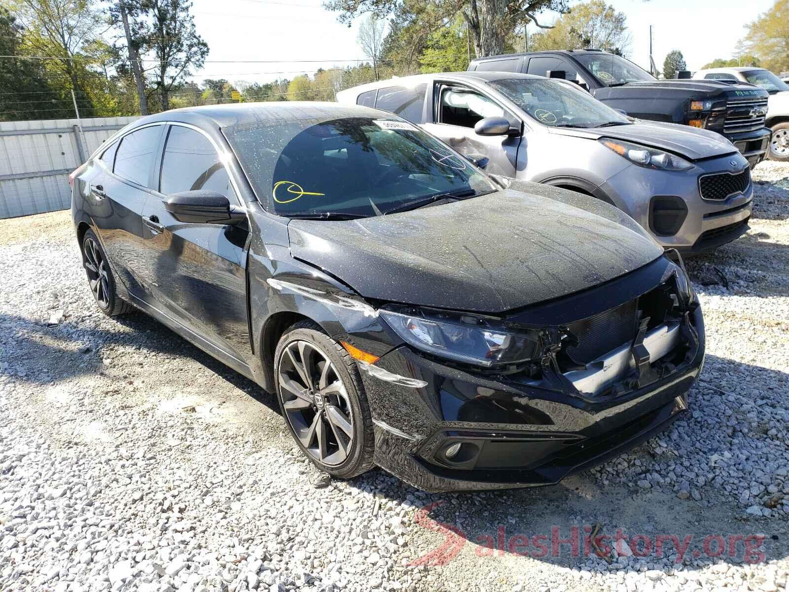 2HGFC2F8XKH577855 2019 HONDA CIVIC