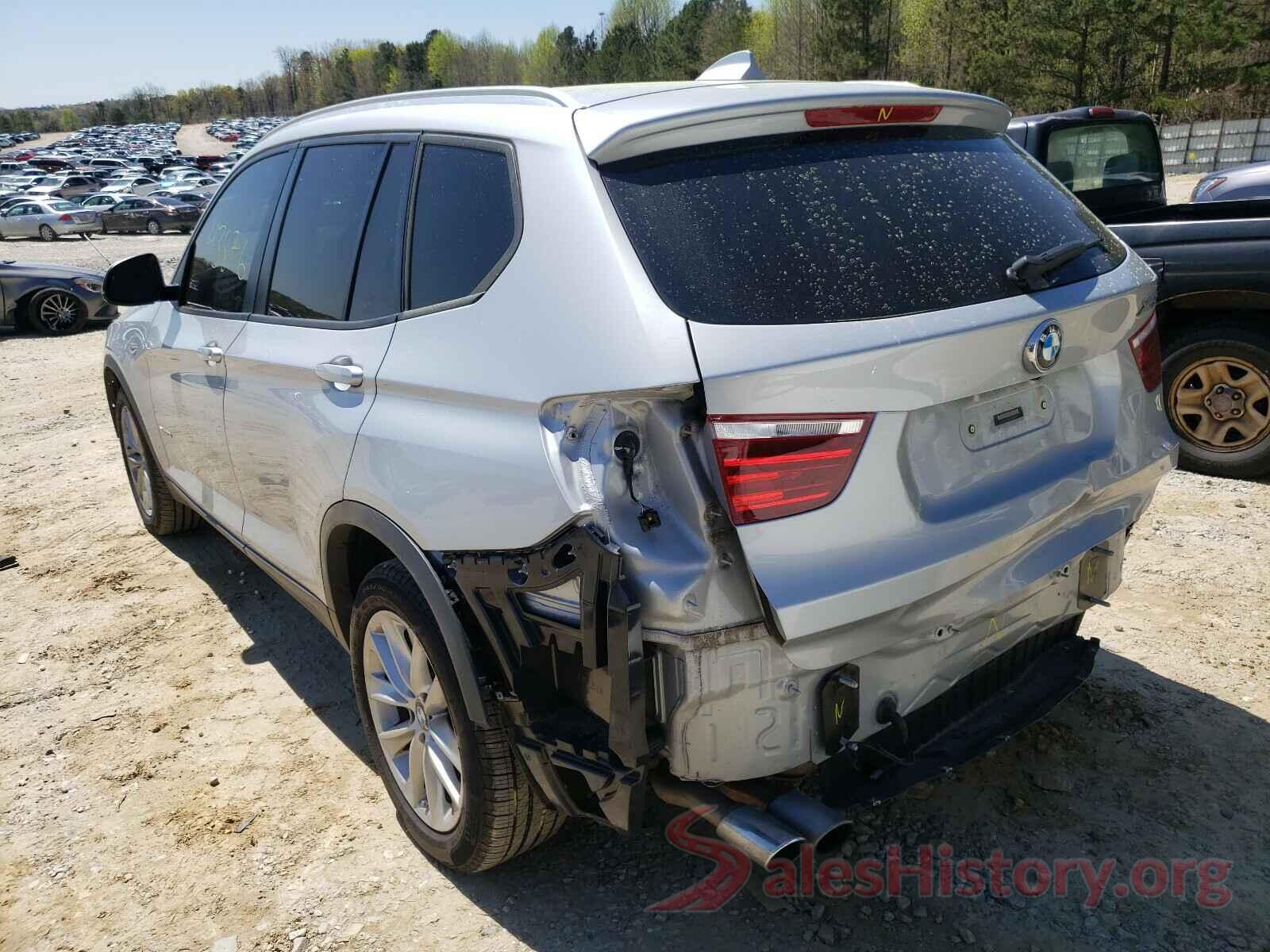 5UXWX9C33H0W78879 2017 BMW X3