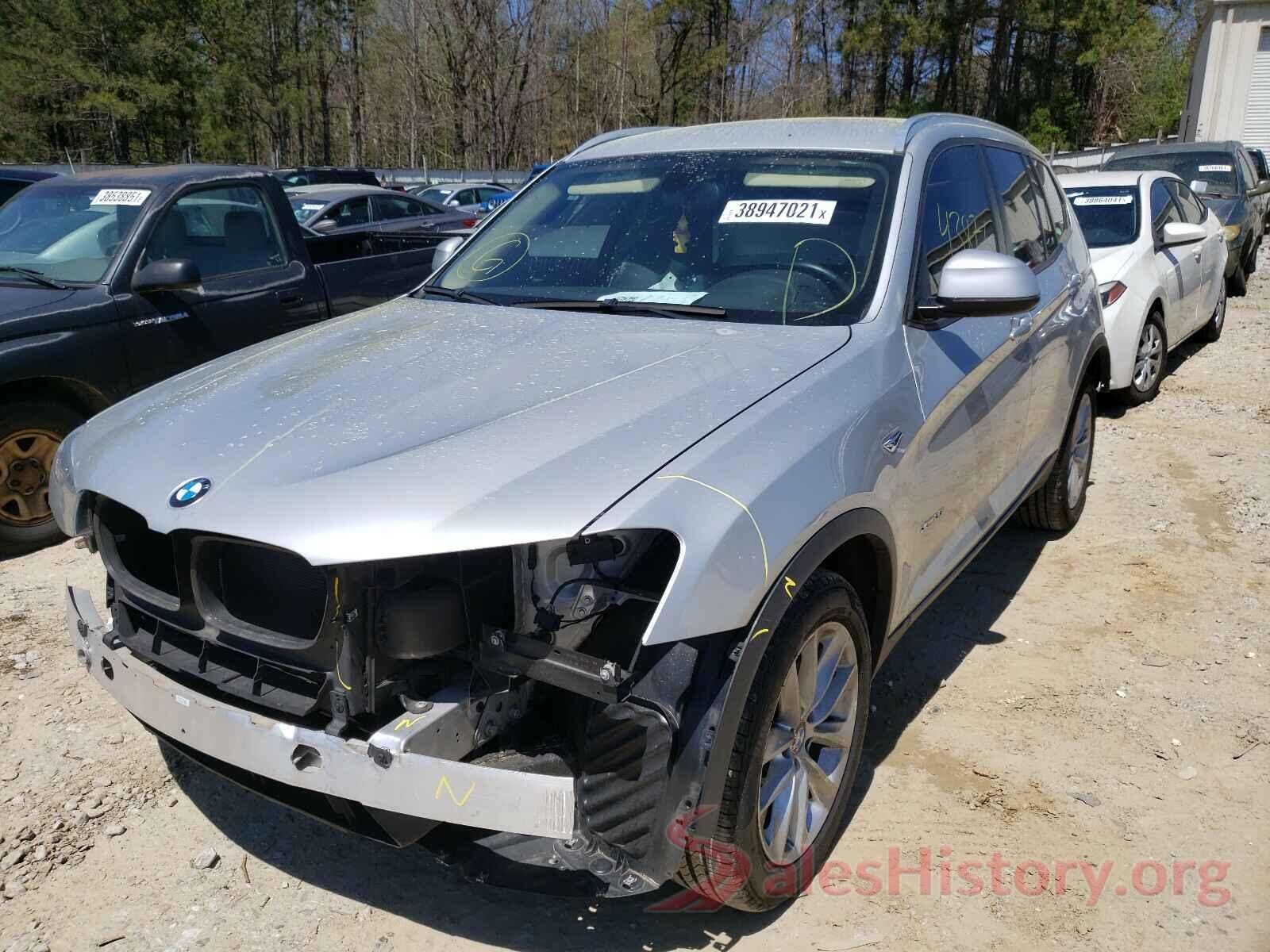 5UXWX9C33H0W78879 2017 BMW X3