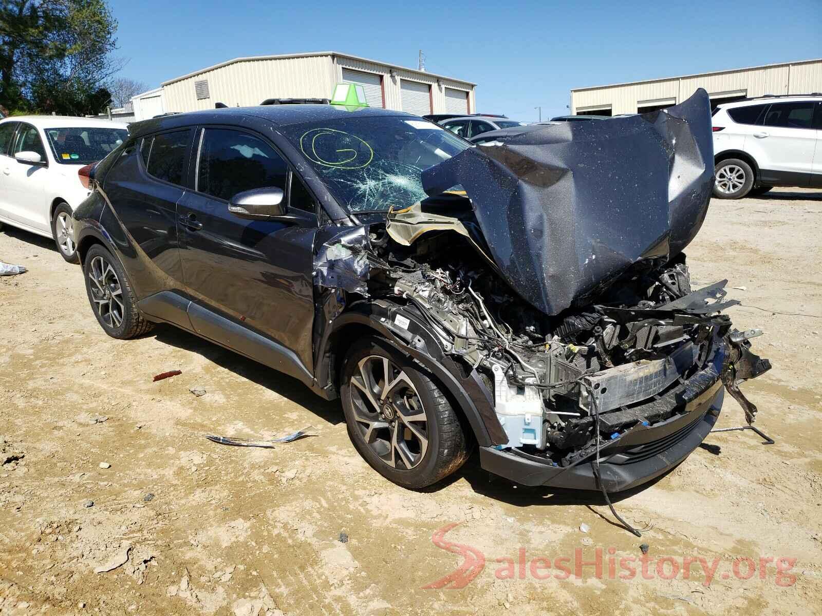 NMTKHMBX7JR038017 2018 TOYOTA C-HR