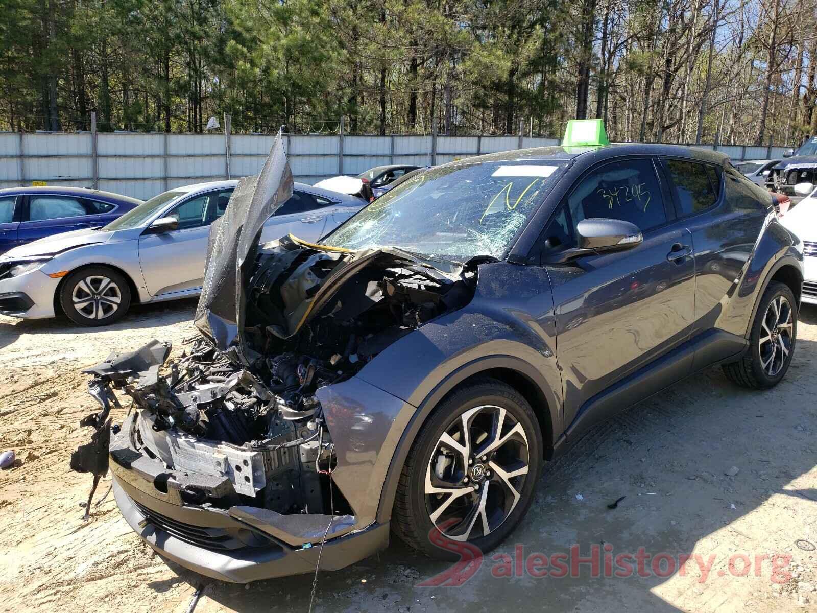 NMTKHMBX7JR038017 2018 TOYOTA C-HR