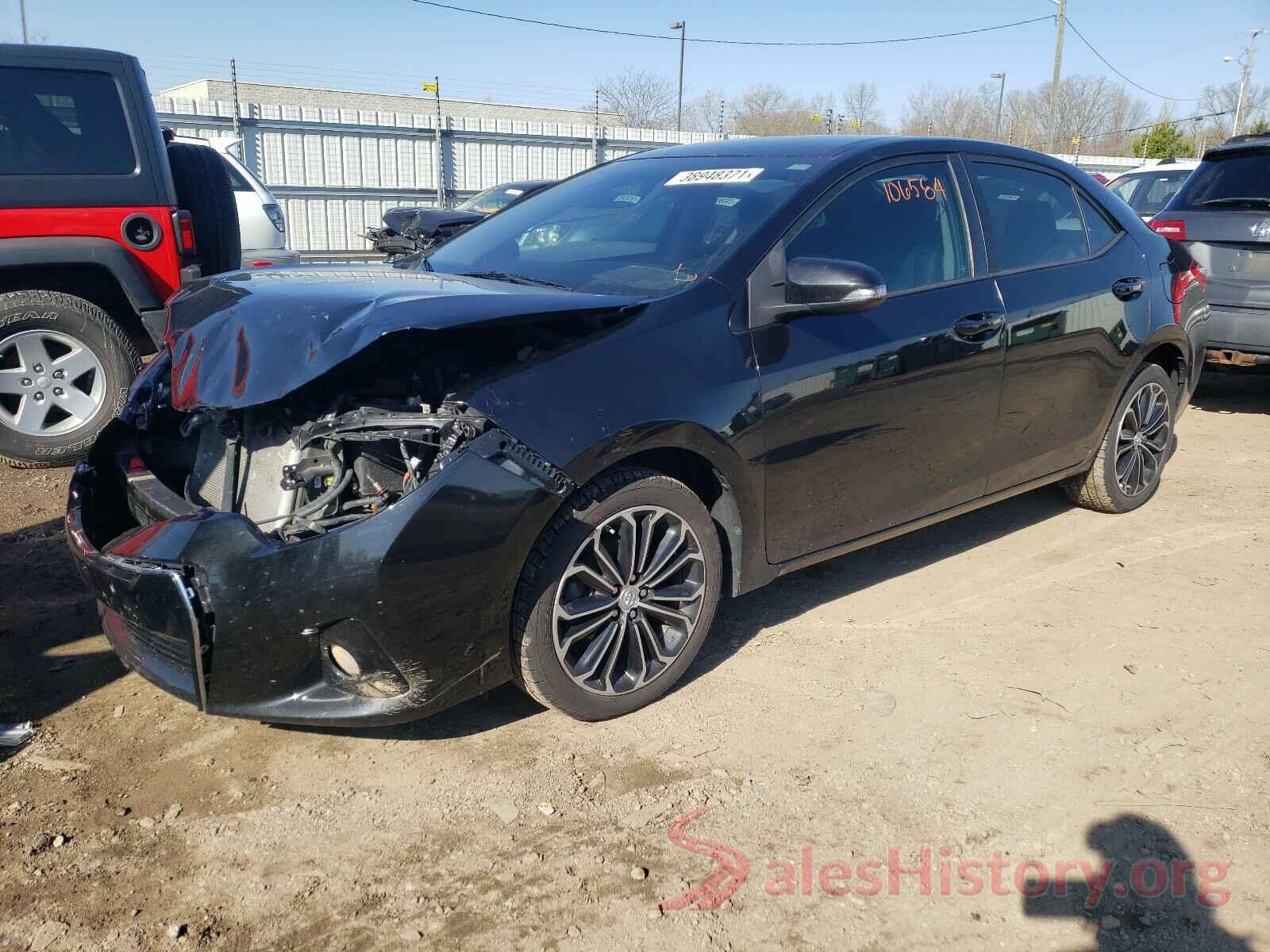 2T1BURHE1GC589853 2016 TOYOTA COROLLA