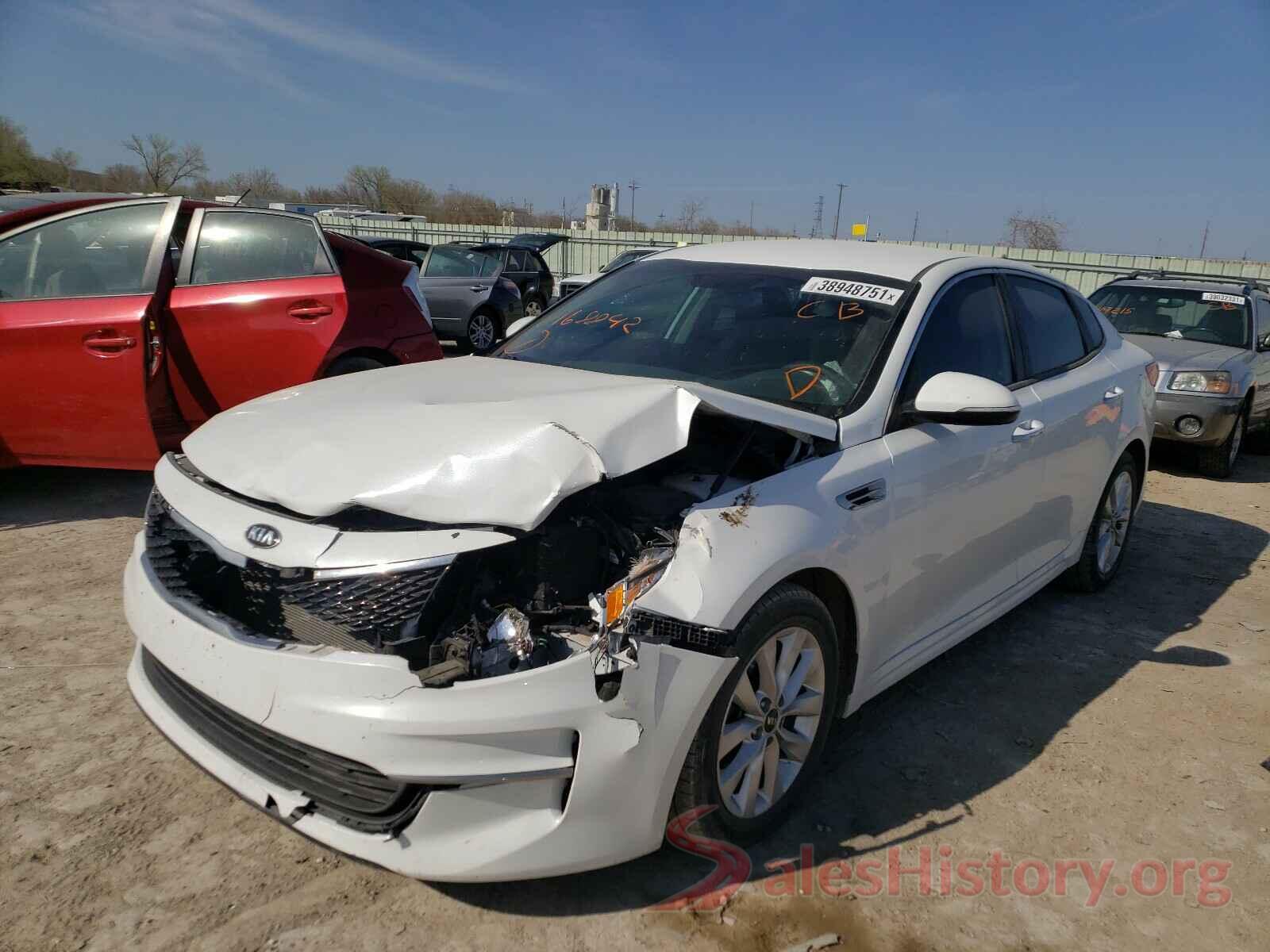 5XXGT4L31HG168842 2017 KIA OPTIMA