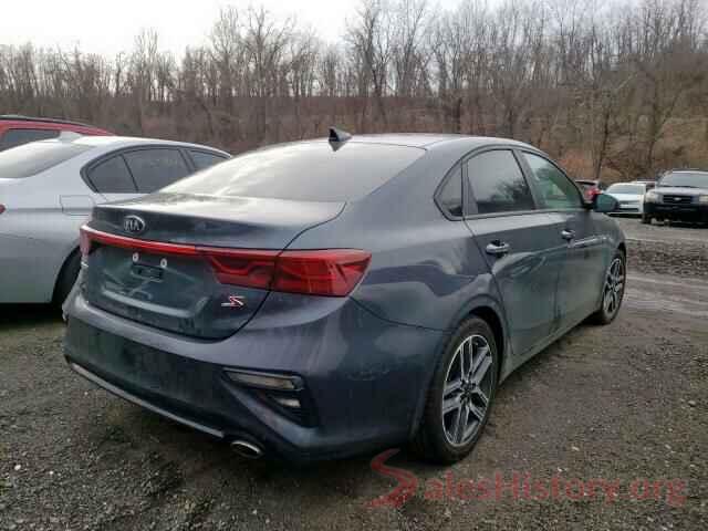 3KPF34ADXKE078337 2019 KIA FORTE