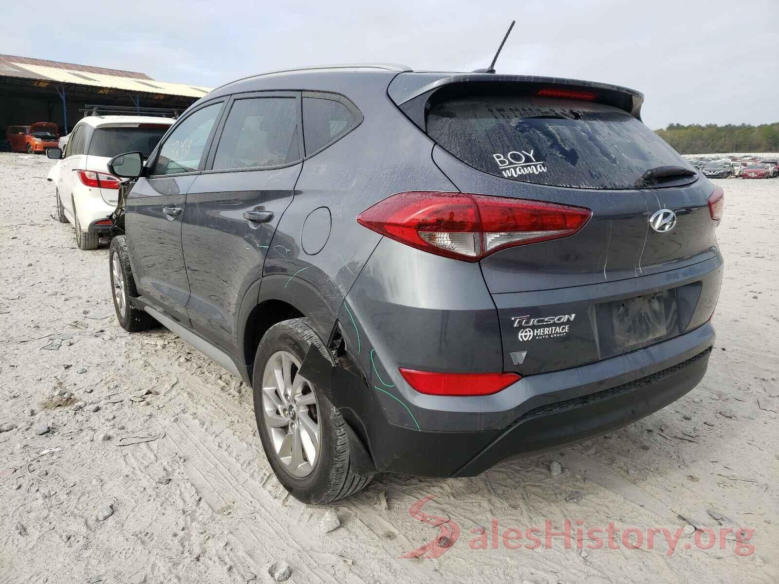 KM8J33A44HU446232 2017 HYUNDAI TUCSON