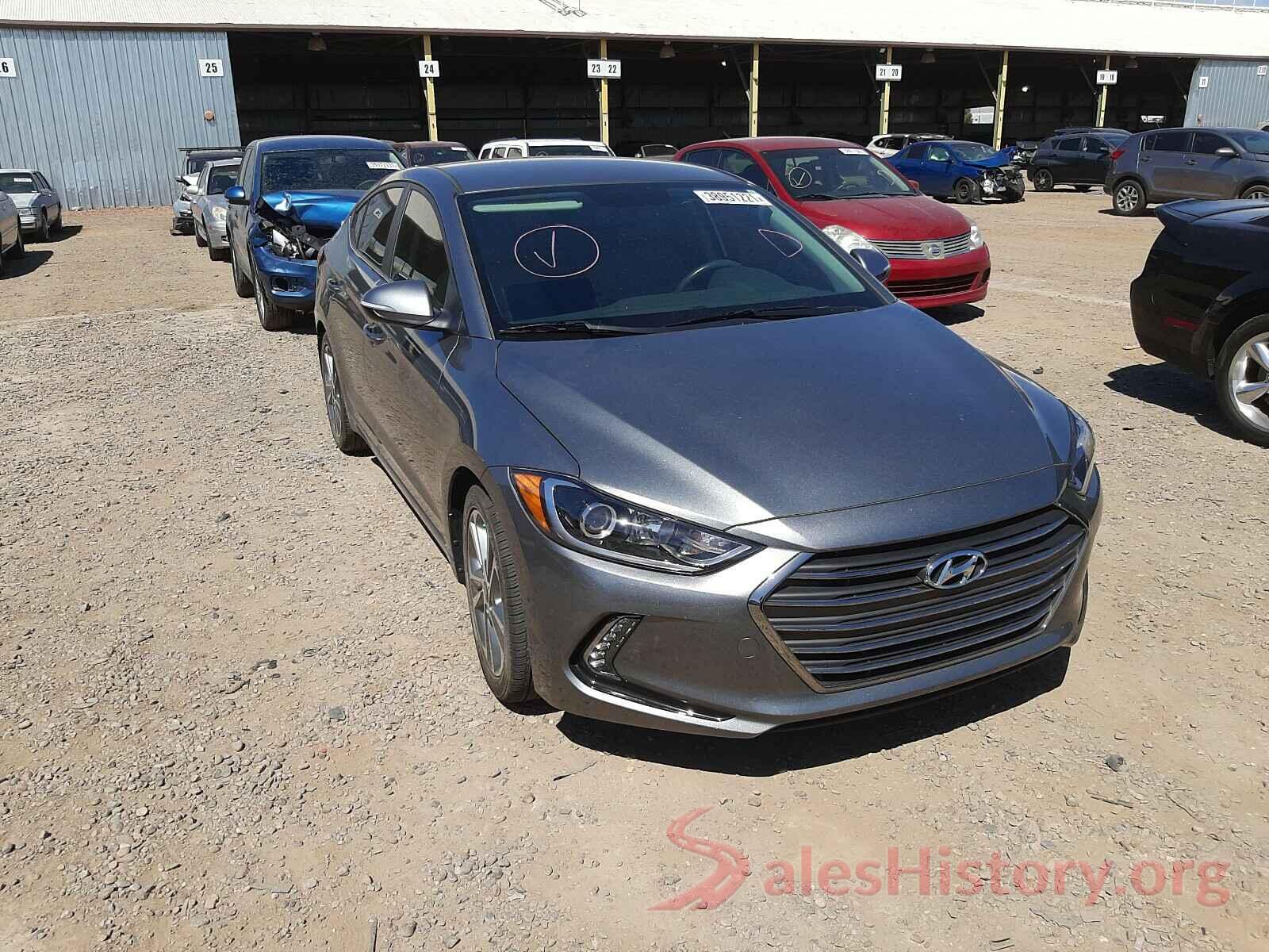 KMHD84LF8JU448624 2018 HYUNDAI ELANTRA