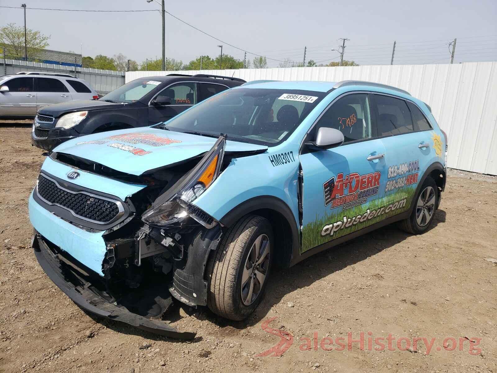 KNDCB3LC0K5294827 2019 KIA NIRO